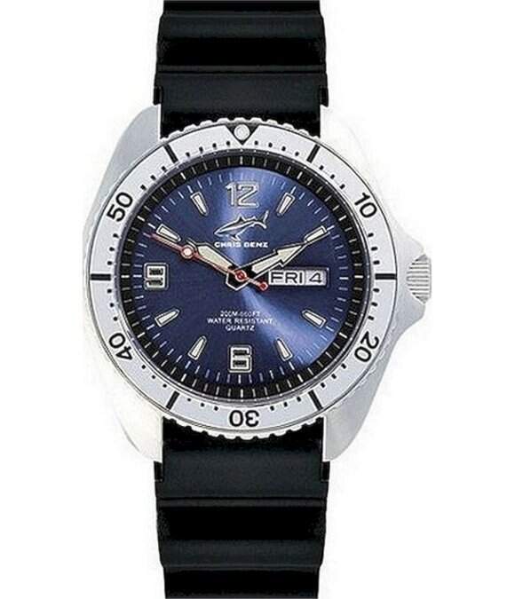 Chris Benz Chris Benz Watch Diver Watch One CBO-B-KB-SI Letzshop