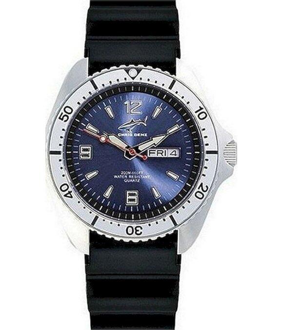 Chris Benz Chris Benz Watch Diver Watch One CBO-B-KB-SI Letzshop