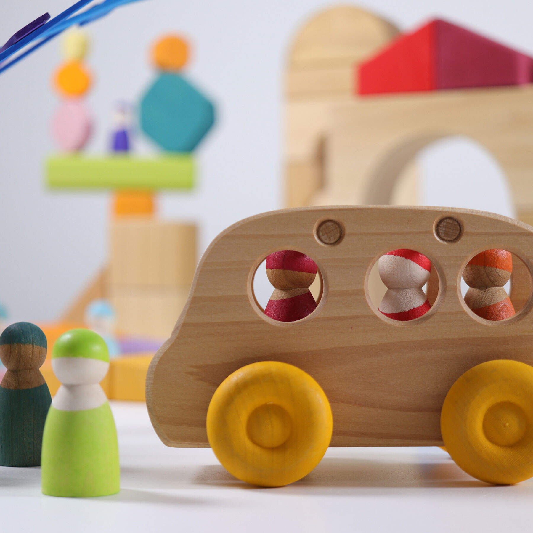 Grimm s GRIMM S GRIMMS wooden toy rainbow friends Letzshop