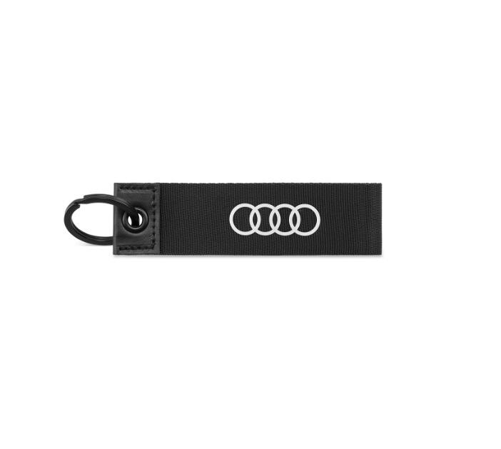 Audi S-Line Logo Metall Schlüsselanhänger Schwarz