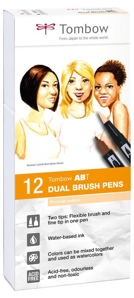 Tombow ABT Dual Brush Pen 062 jaune pâle