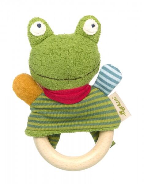 SIGIKID BABY GREIFLING HOLZ - | GREEN FROSCH Letzshop COLLECTION 