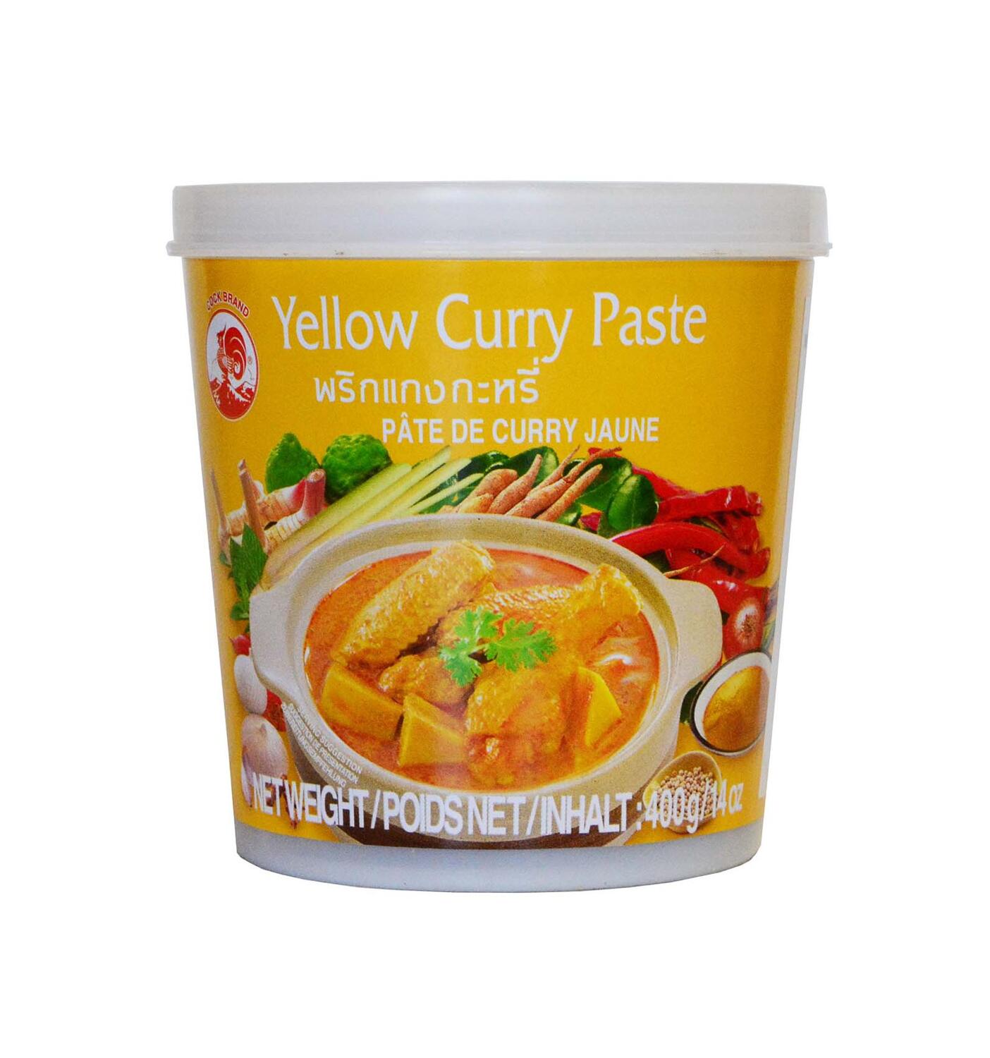 Pâte de Curry Jaune MAE PLOY 400 g