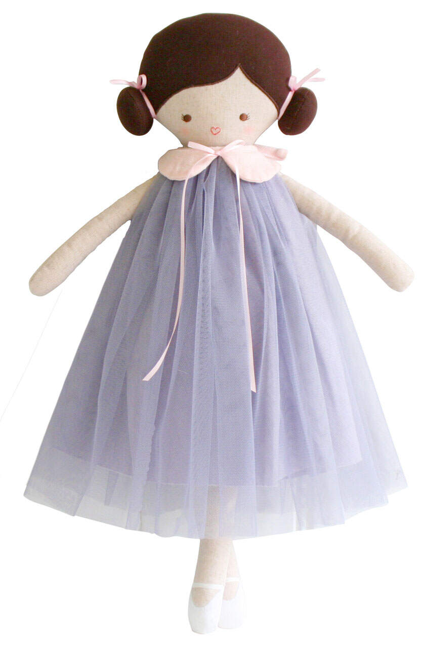 Alimrose LULU DOLL PURPLE DRESS ALIMROSE 48CMS Letzshop