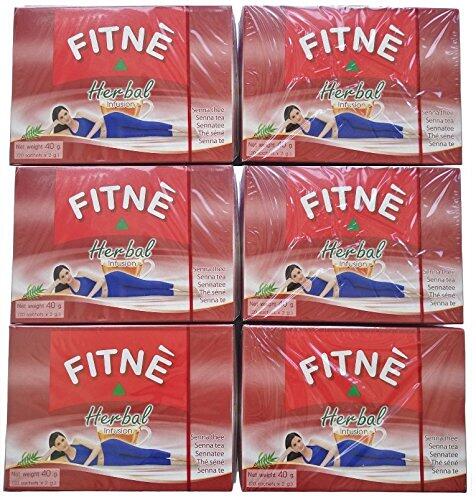 FITNE Fitne Rouge Herbal Infusion / Lot de 6 boîtes =