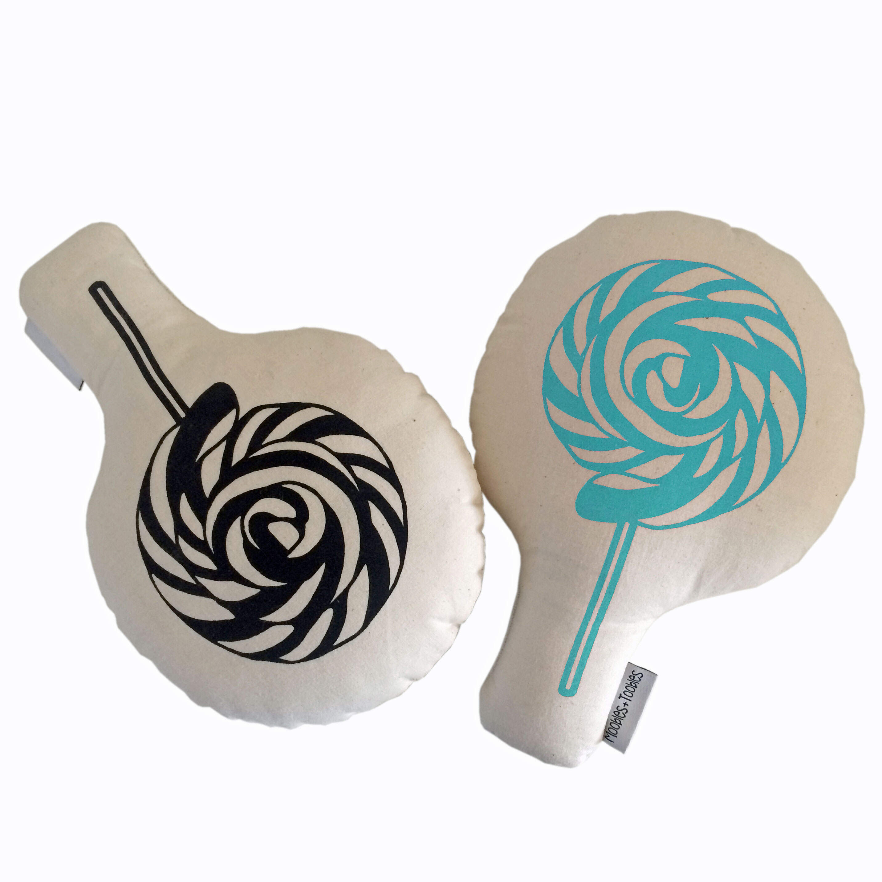 Moobles Toobles Baby Rassel Lollipop Blau Schwarz Letzshop