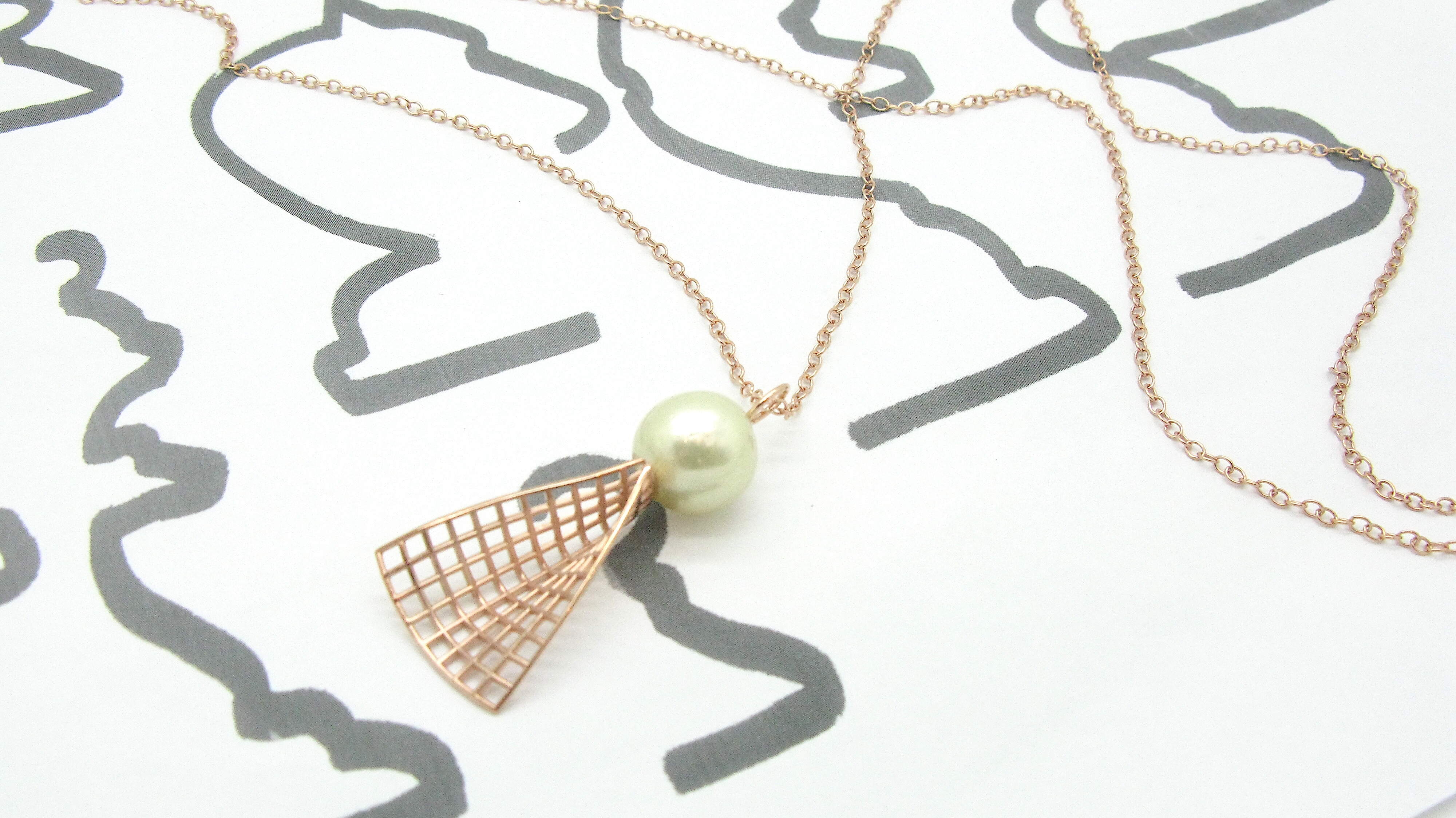 Fabienne Belnou Necklace Chess game Letzshop