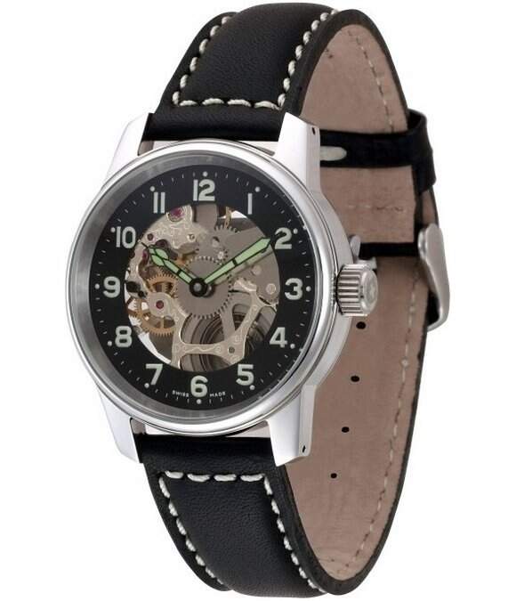 Zeno watch skeleton clearance