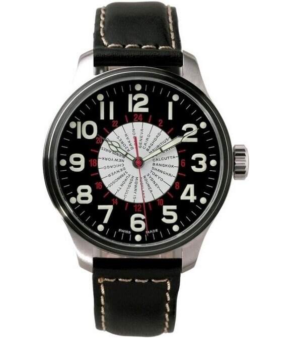 Analog watch discount with timer
