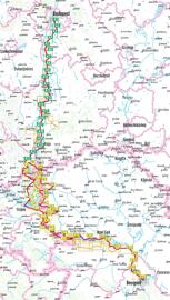 Maps, city plans and atlases Bikeline, Esterbauerverlag