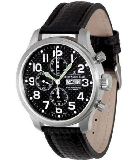 Zeno watch basel sales pilot chronograph 7750