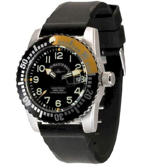ZENO-WATCH BASEL watch Only time in steel Argenté AUT Ref. Z6302-C08. NEW!  * Lister Agent