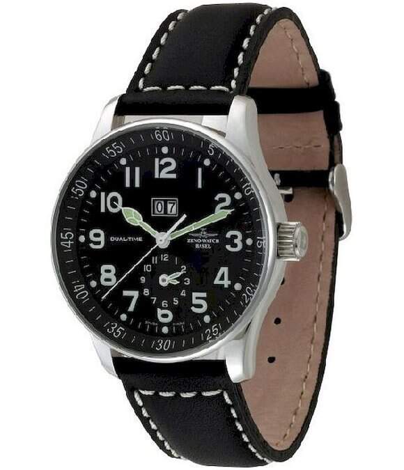 Chronograph dual time deals
