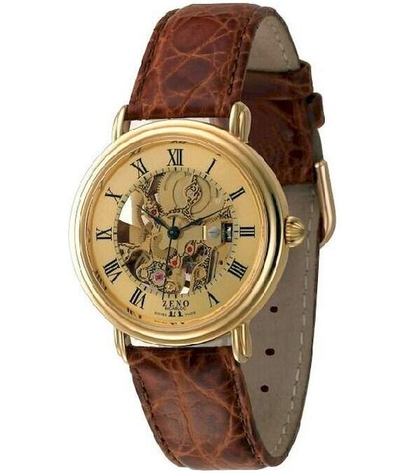 Zeno watch skeleton outlet
