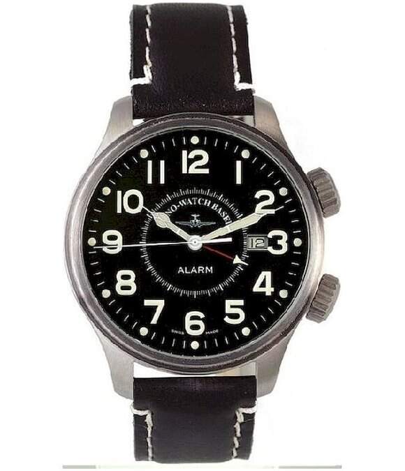 Watch with online alarms