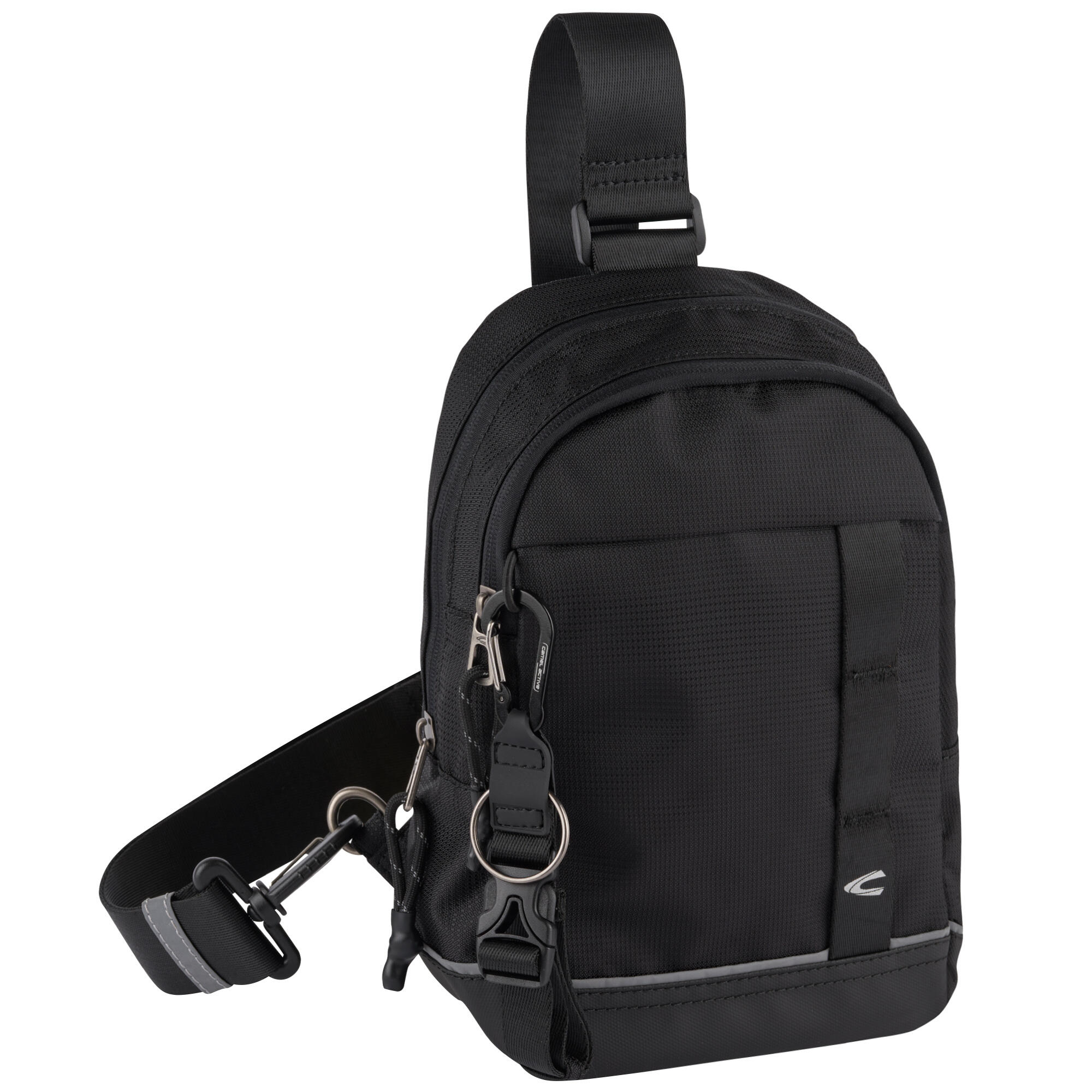 Camel Active, Herren, Handtasche, Connect Sling Backpack, Schwarz - Bild 3