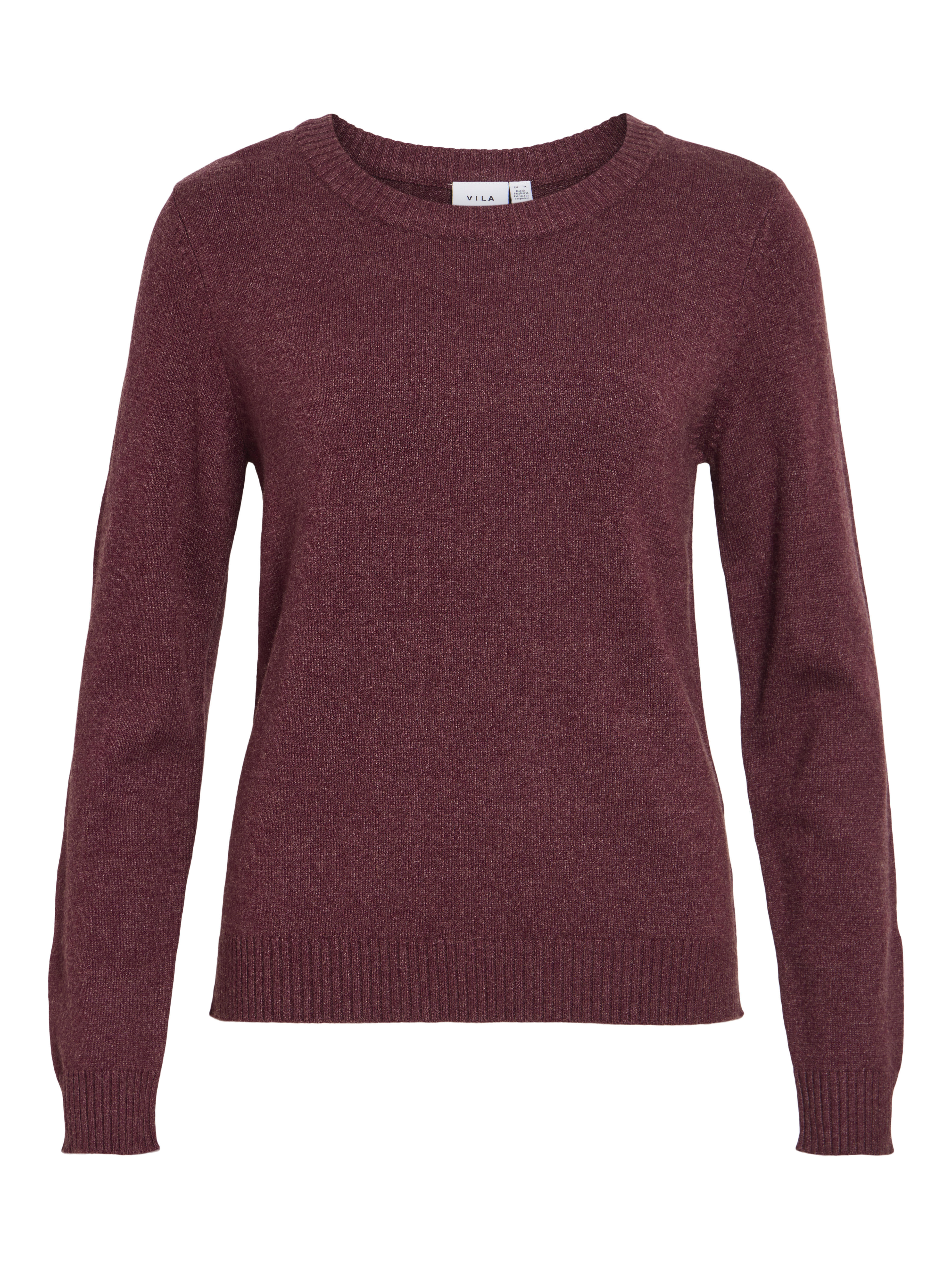 Vila Damen Pullover Bordeaux Gr. Klein - Bild 4