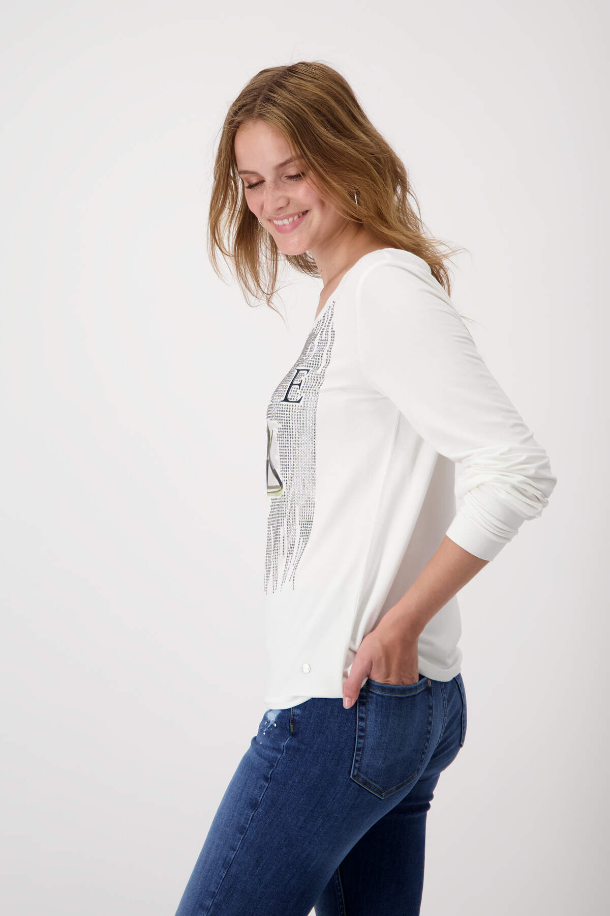 monari Shirt mit Taschen Print | Deutschland