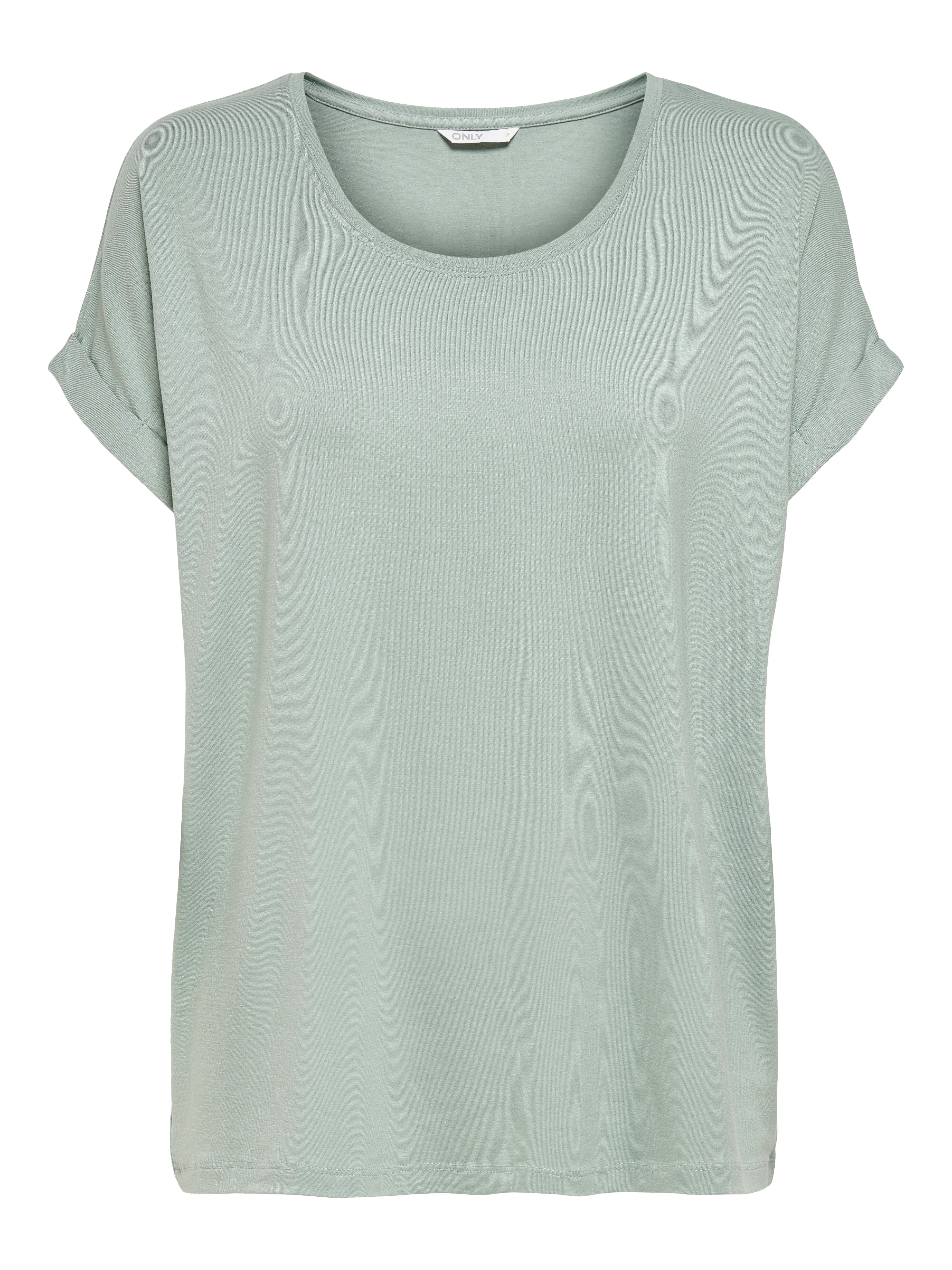 Only Damen Blau -T-Shirt Moster Manches Courtes Col Rond - Bild 3