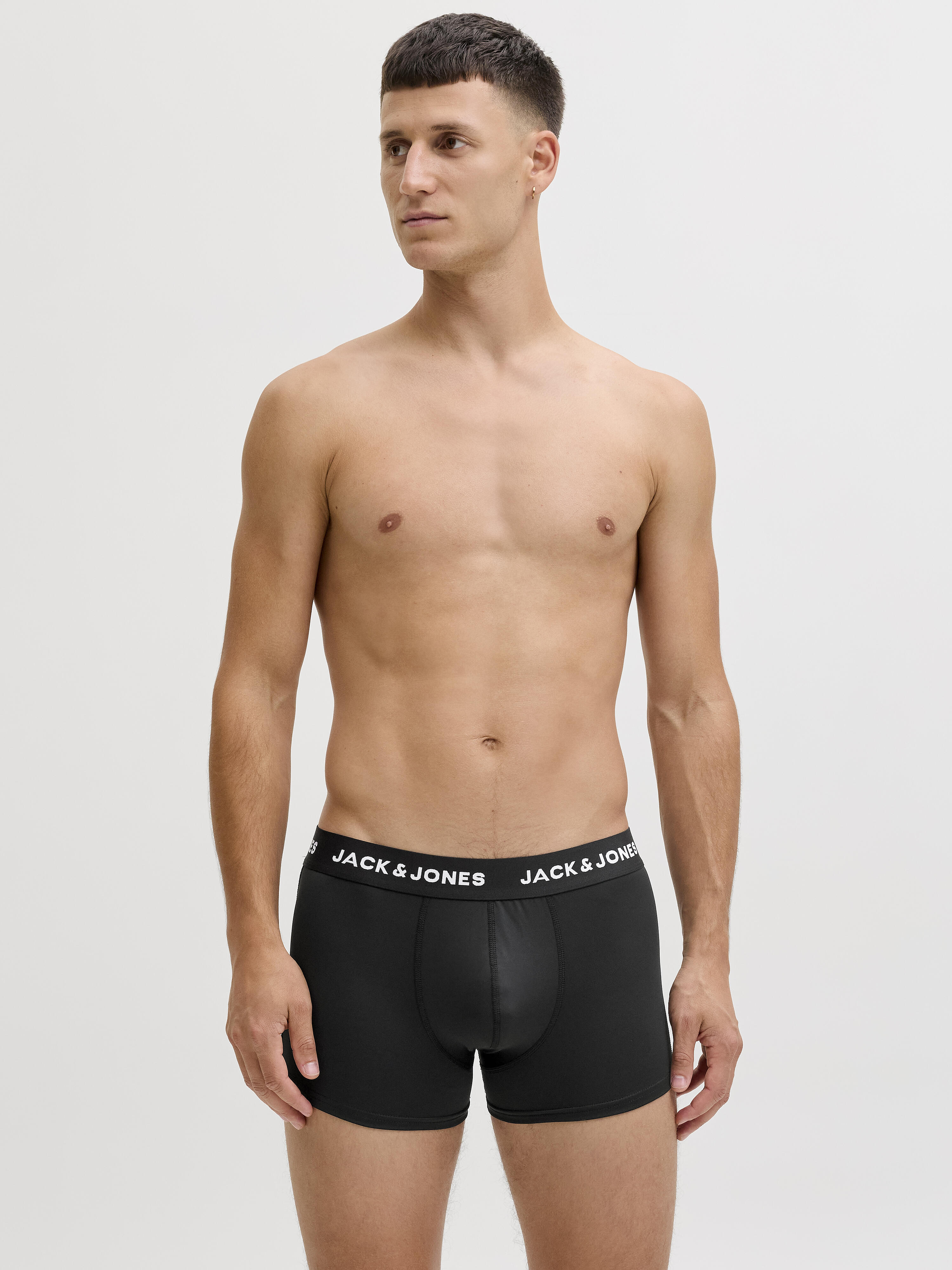 Jack & Jones Herren Schwarz – Boxershorts In - Bild 4