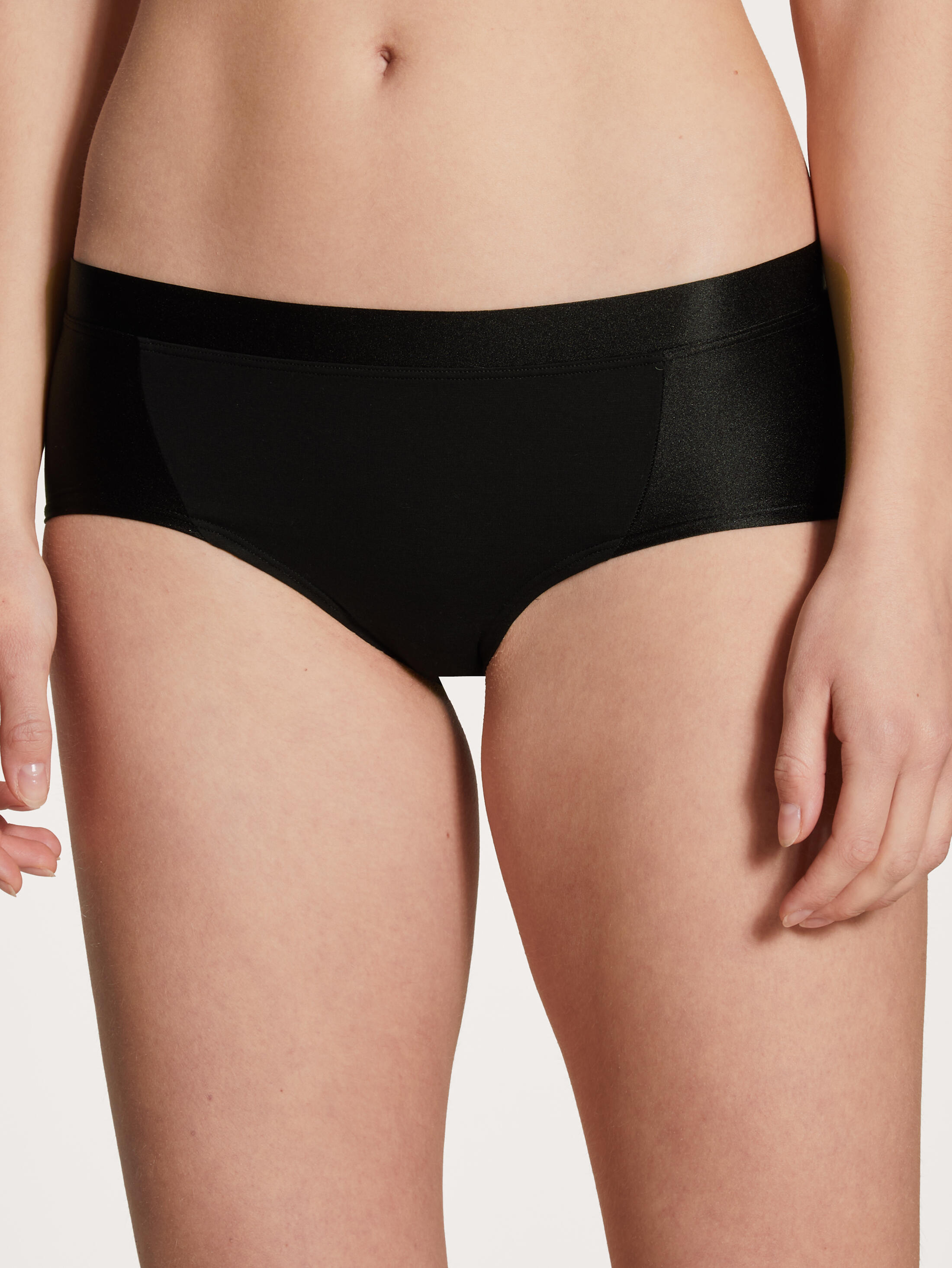 Calida Damen Schwarz - 24758 Alabaster Crème - Gr. - S
