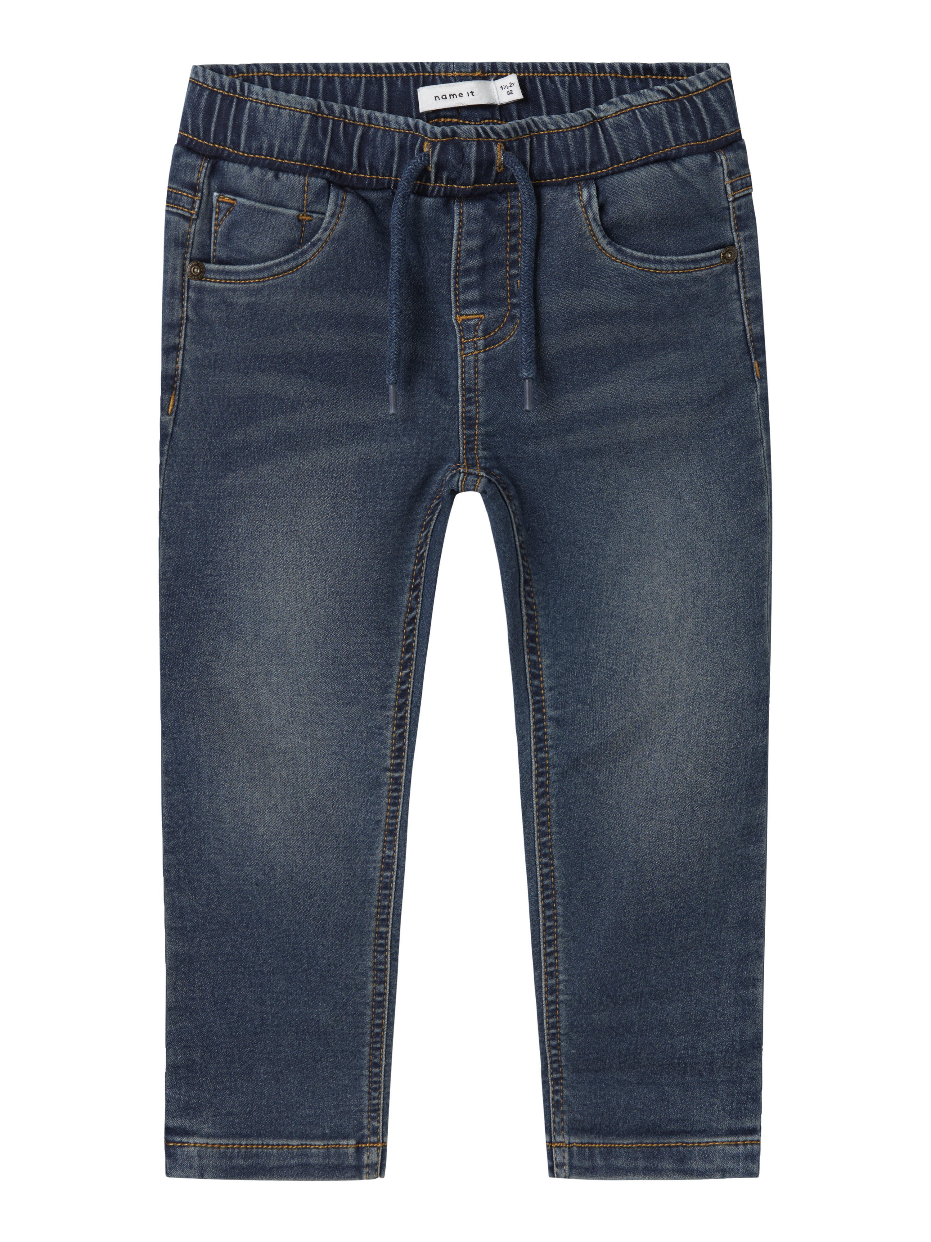 Name It Jungen Blau/Dunkelblau Schlupfjeans "Nmmryan Slim Swe Jeans 2472-Th Noos", Gr. 98, N-Gr, (Vintage Denim), Denim/Jeans, Obermaterial: 70% B... - Bild 4