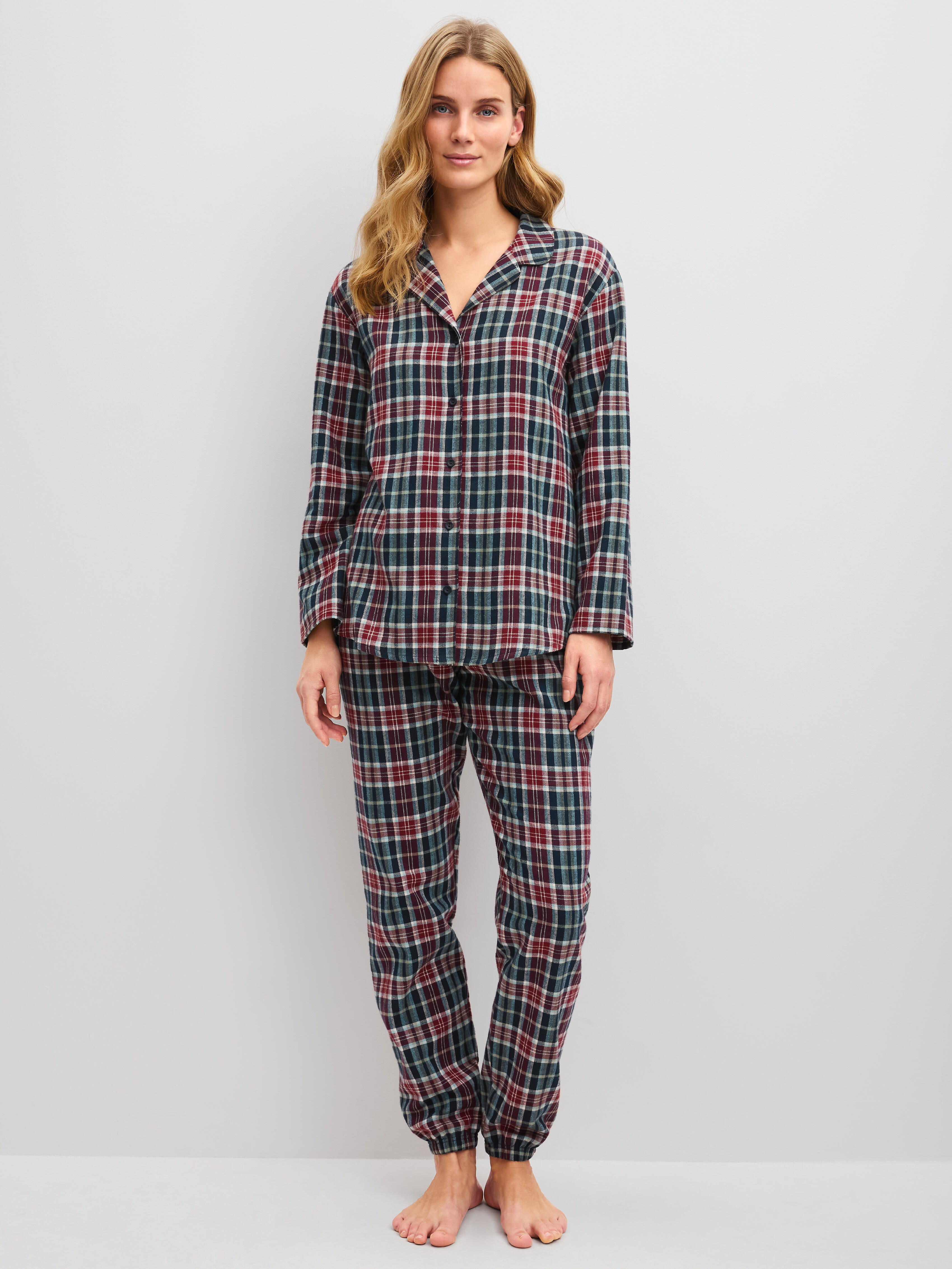 Calida Damen - Pyjama Dark Sapphire - Gr. - L
