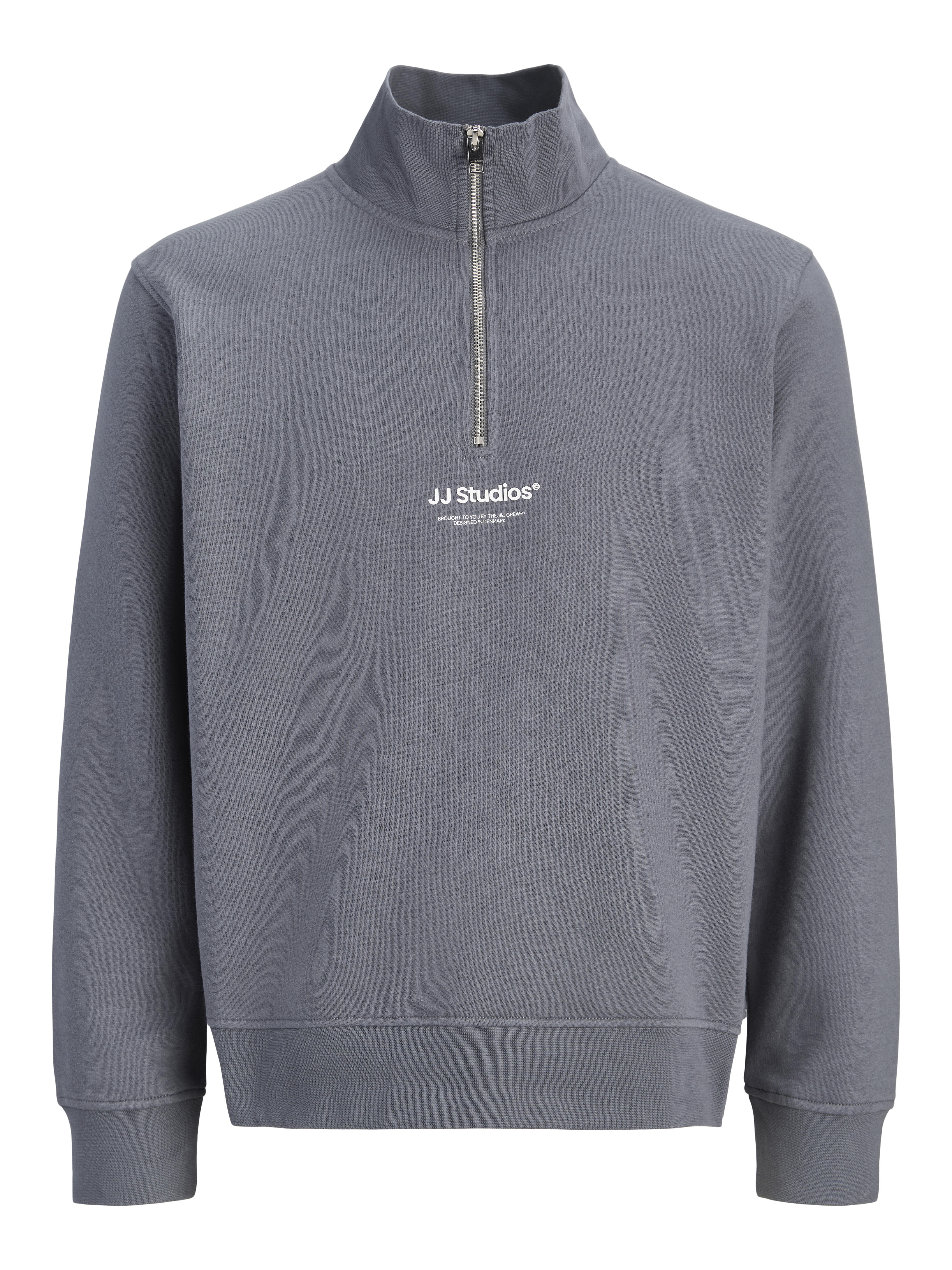 Jack & Jones Herren Hellgrau Sweatshirts, Grau, Gr. L - Bild 5