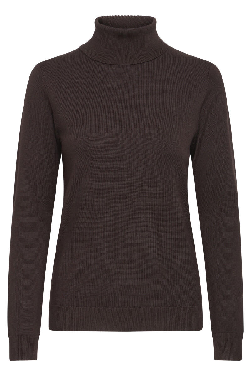 Ichi, Damen, Pullover, IHLuls Rn, Braun, (M) - Bild 3
