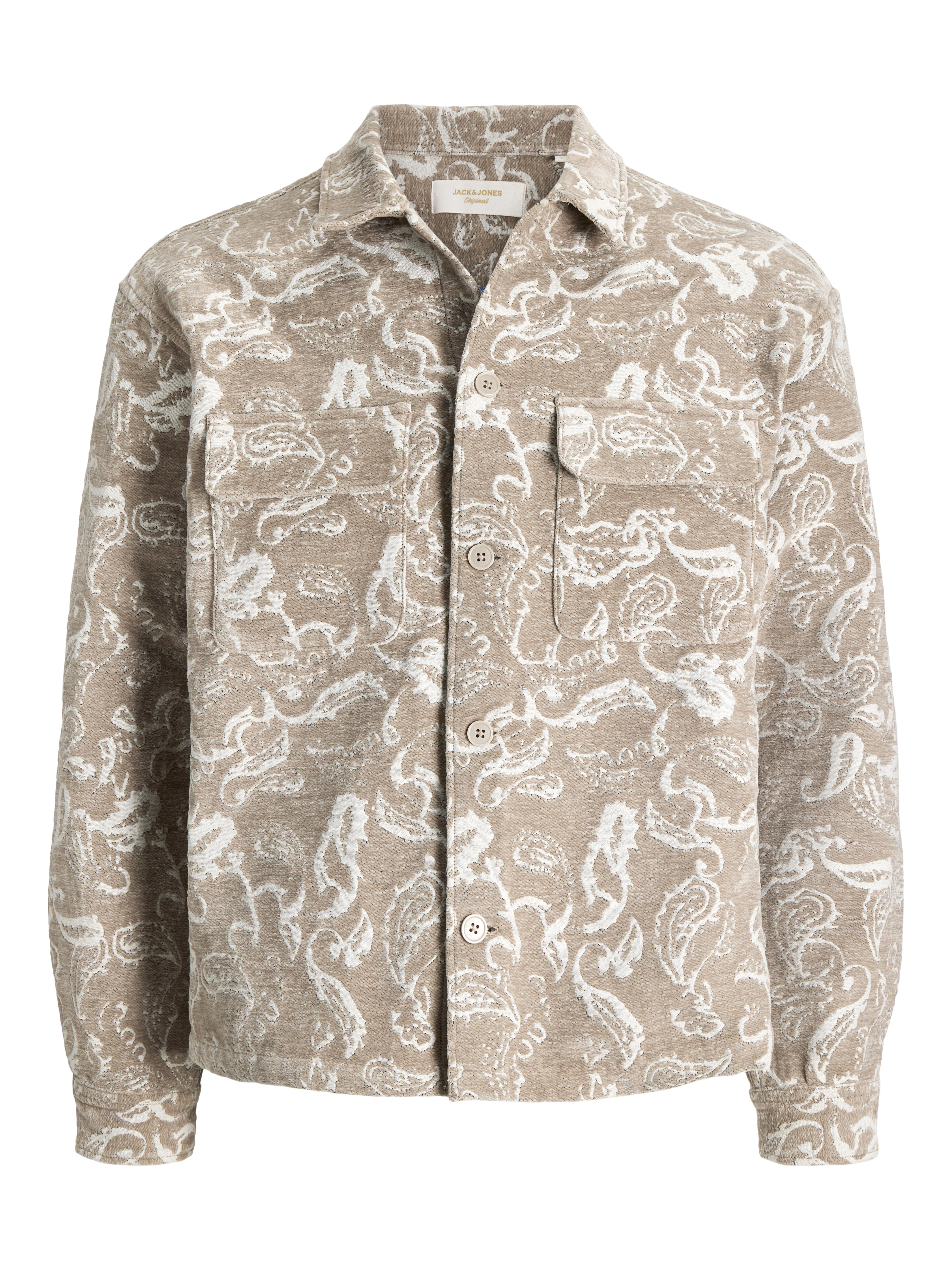 Jack & Jones Herren Bomberjacken & Blousons Beige Gr. Extra Groß - Bild 3