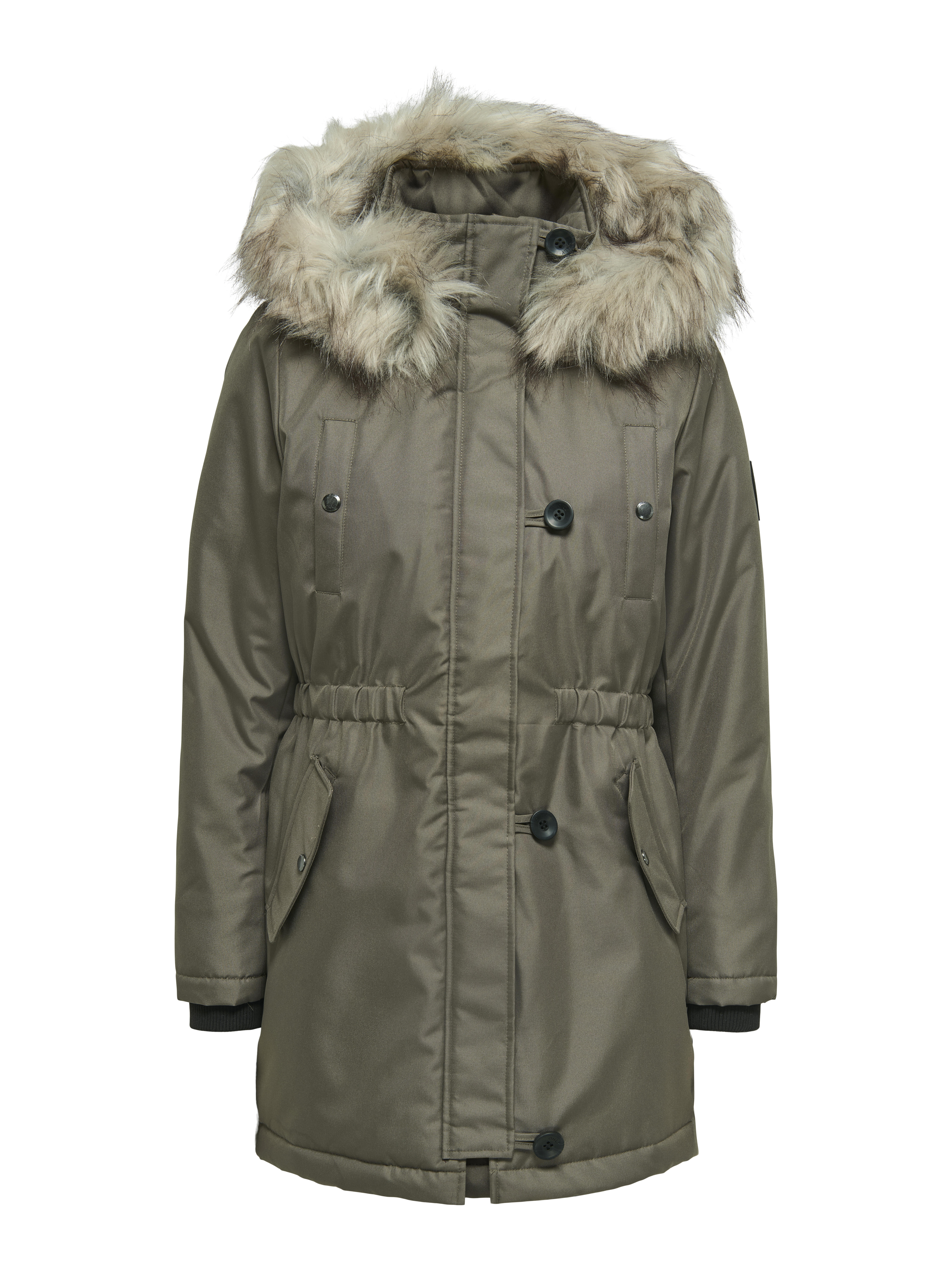 Only Damen Parkas Grün Gr. Klein - Bild 4
