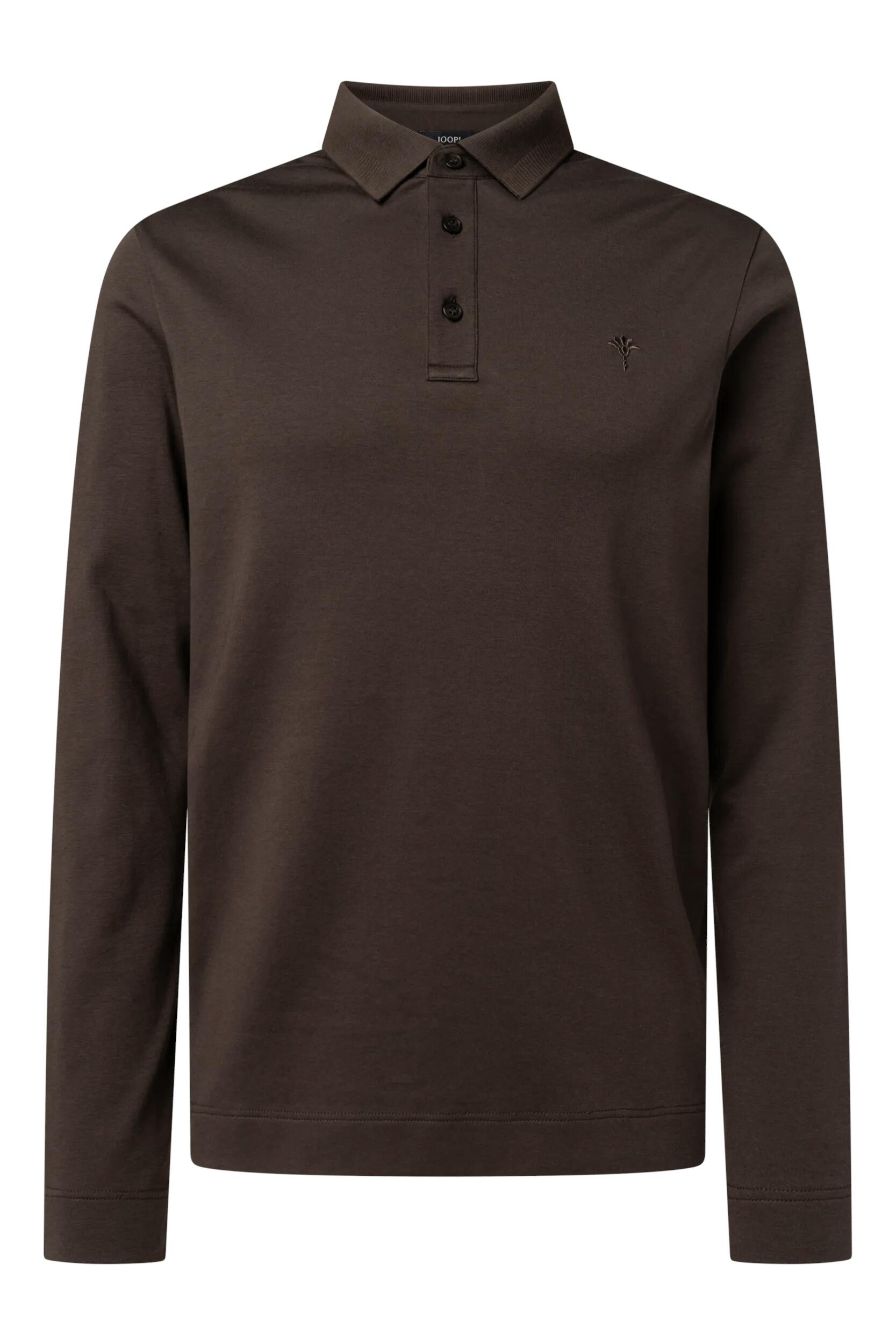 Joop! Braun Langarmshirt Perolo Mit Polokragen L - Bild 2