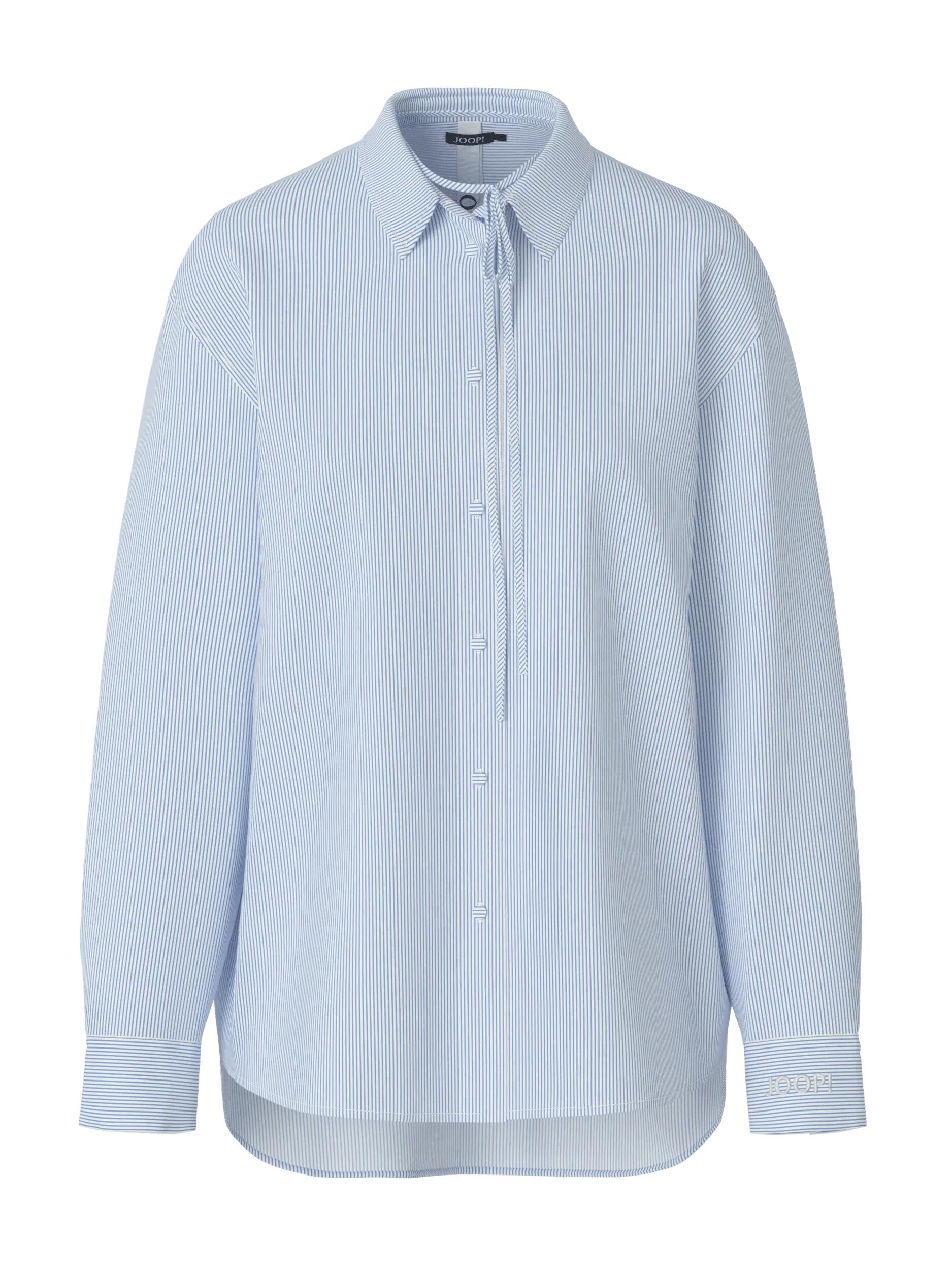 Joop! - Casual Cotton Shirt - Blouses & Shirts - Damen - Blau - S - Bild 3