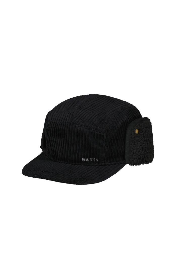 Barts Herren Schwarz Snapback Cap Rayner - Bild 3