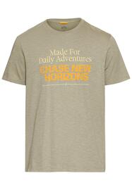 T-Shirt 1/2 Arm camel active
