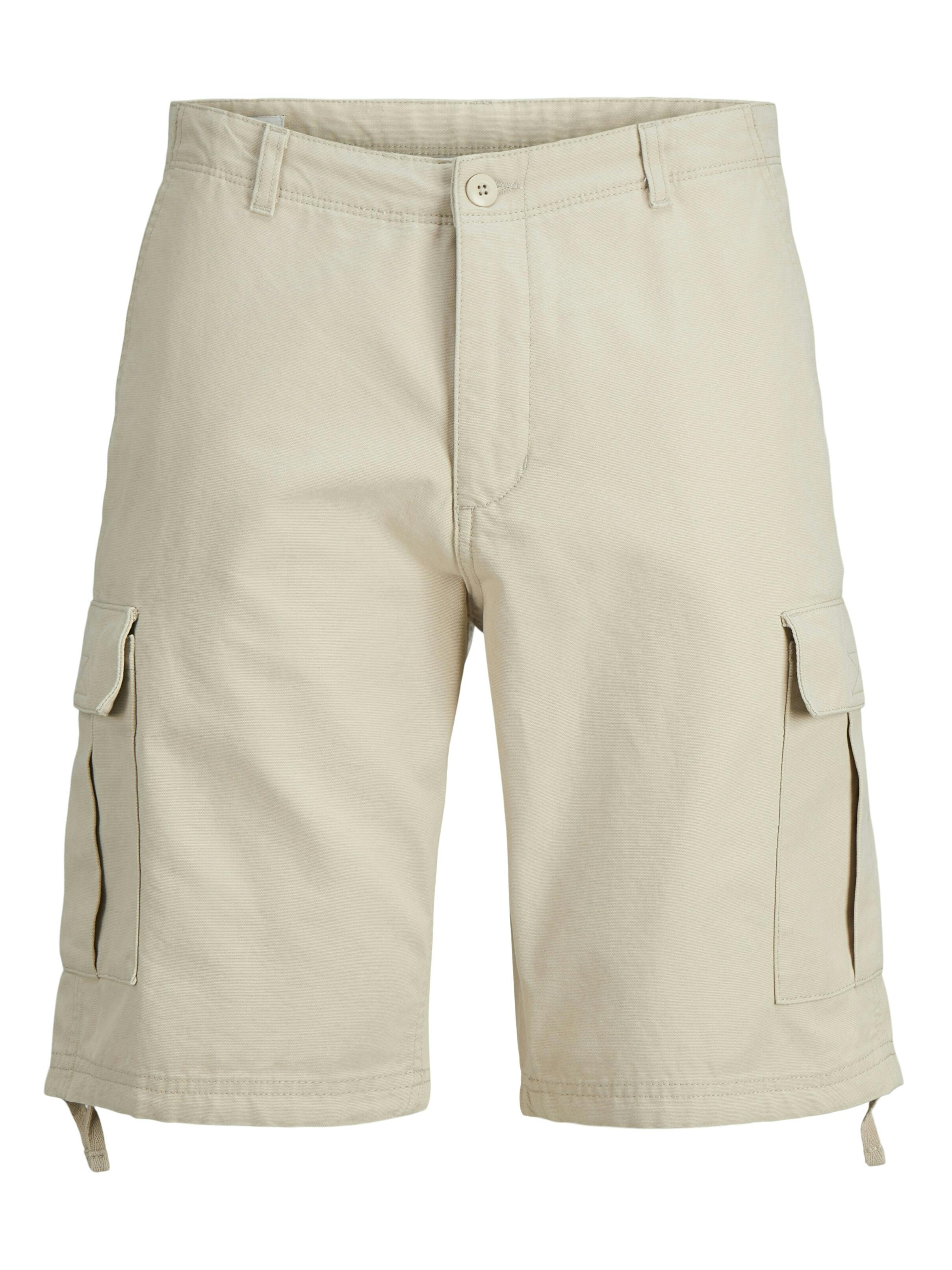 Jack & Jones Herren Cargo Shorts Beige Gr. Klein - Bild 3