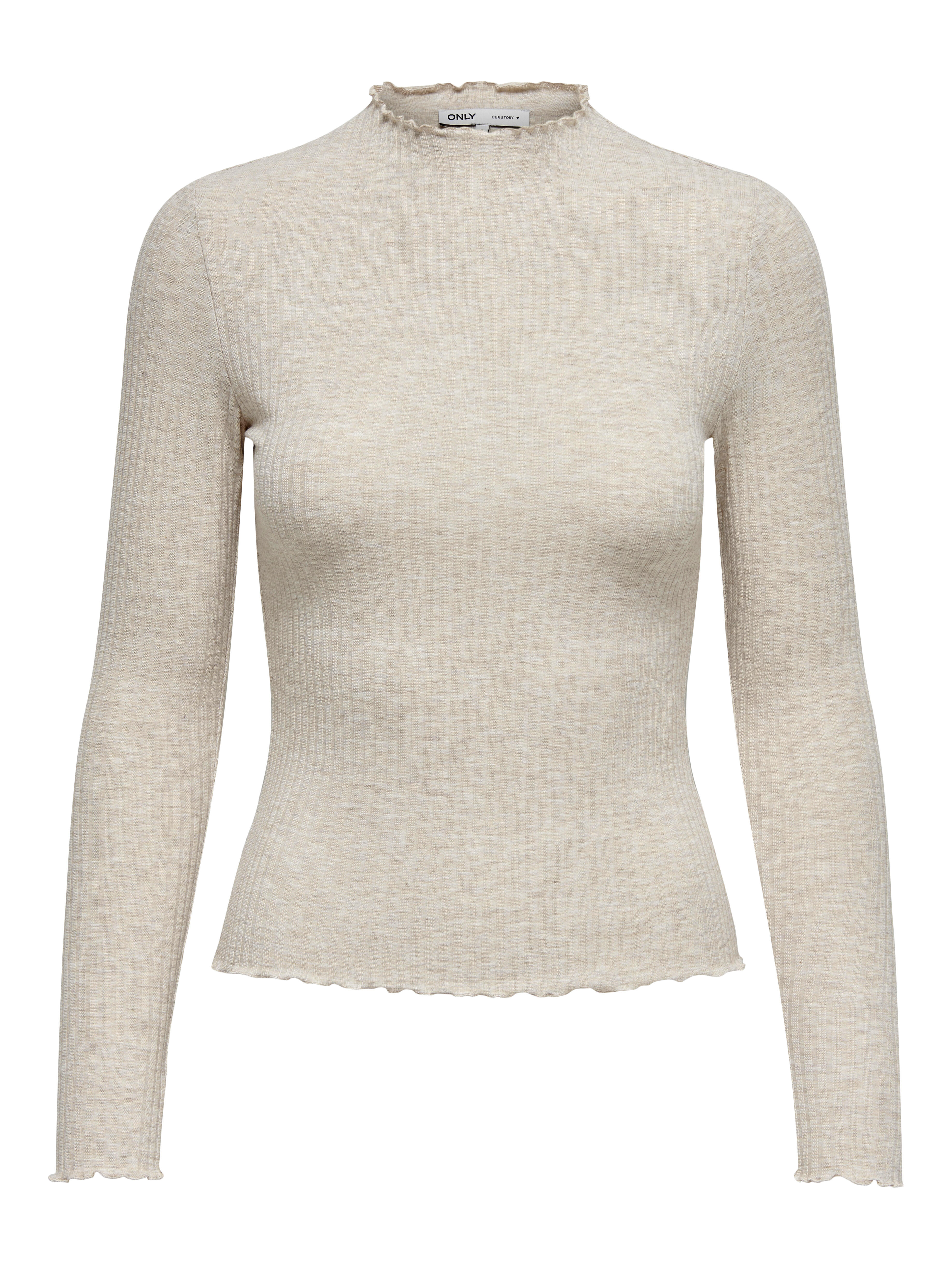 Only , Damen, Strickwaren, Beige, Xl - Bild 4