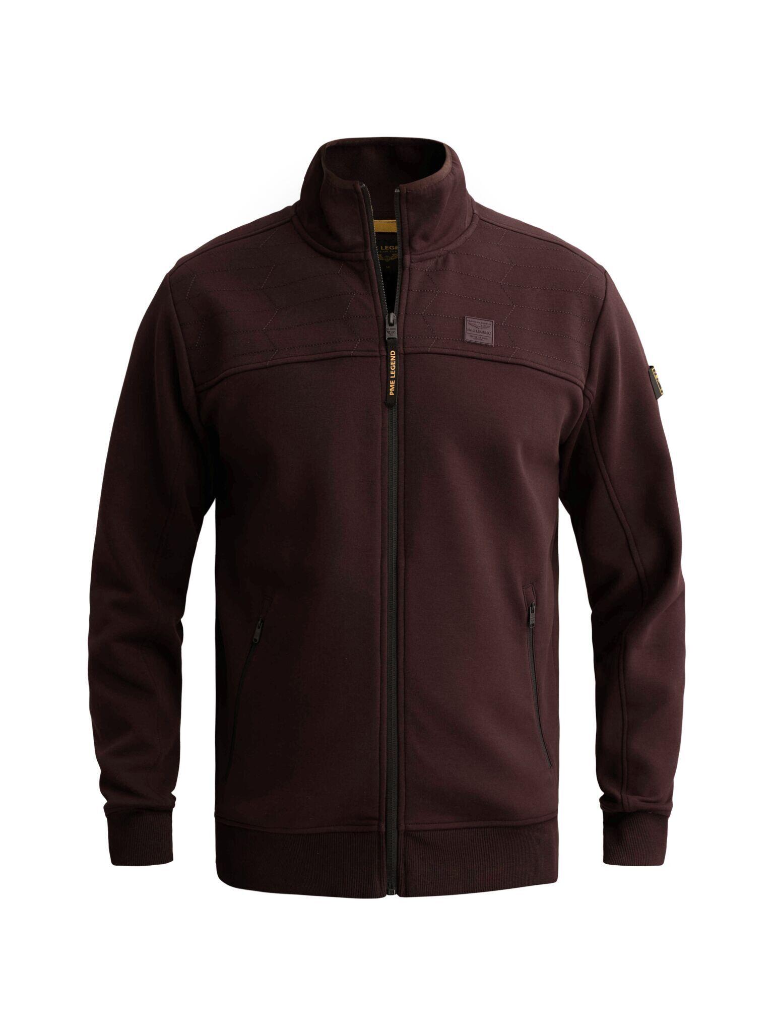 Pme Legend - Interlock Sweat Dark Aubergine - Gr. - Xl