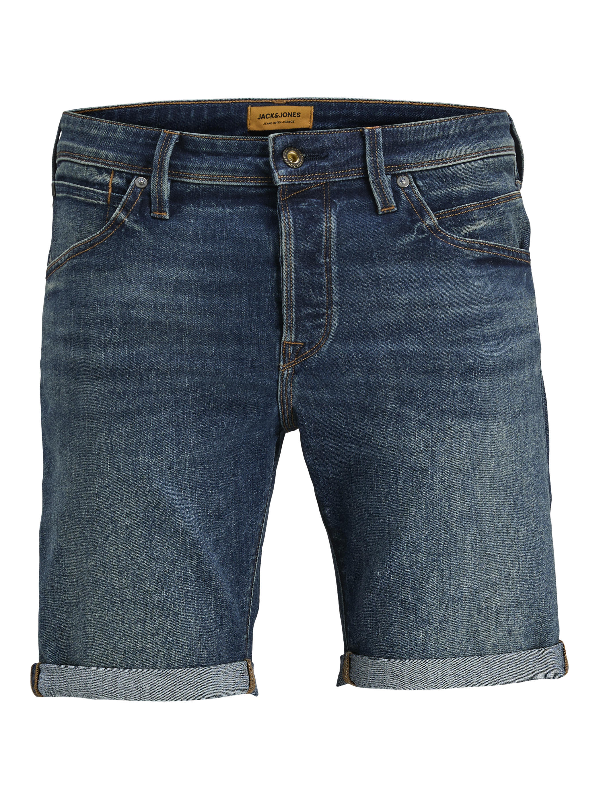 Jack & Jones Herren Jeans Shorts - Dunkelblau - Gr. S - Bild 3