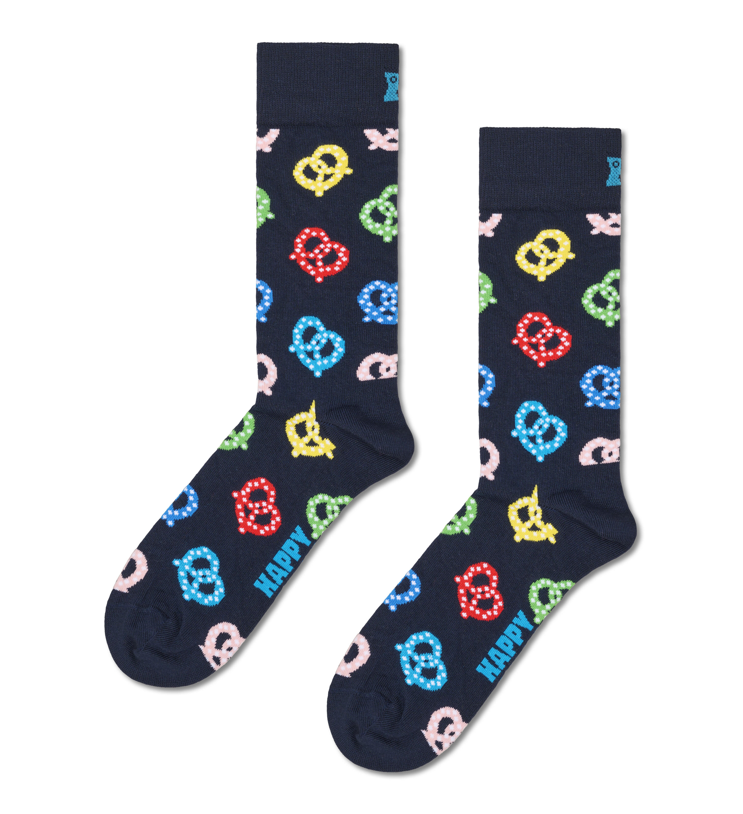 Happy Socks Blau - Pretzel Sock - Gr. - 43.5