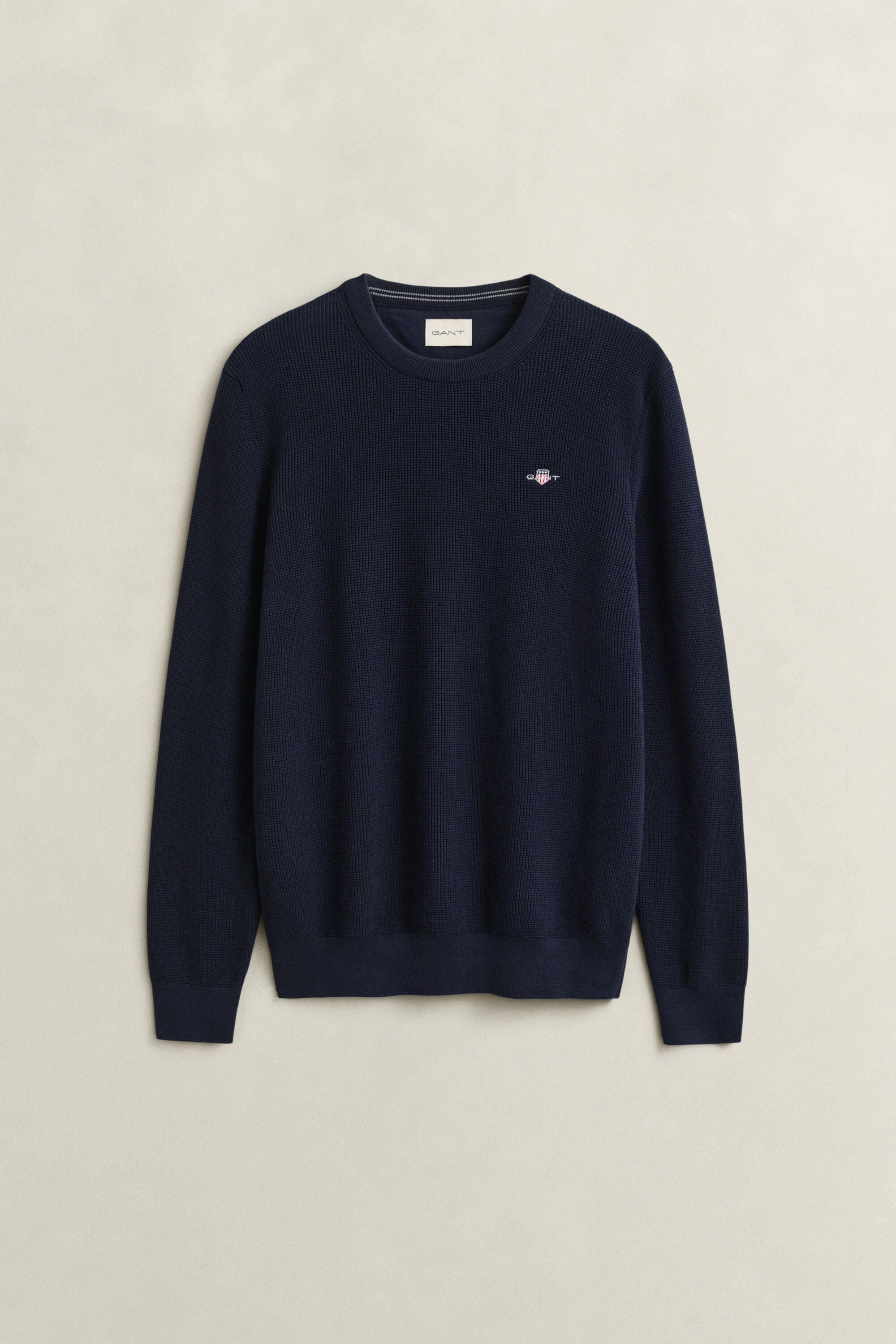 Gant Blau Strickpullover Mit Logo-Stick 3XL - Bild 6