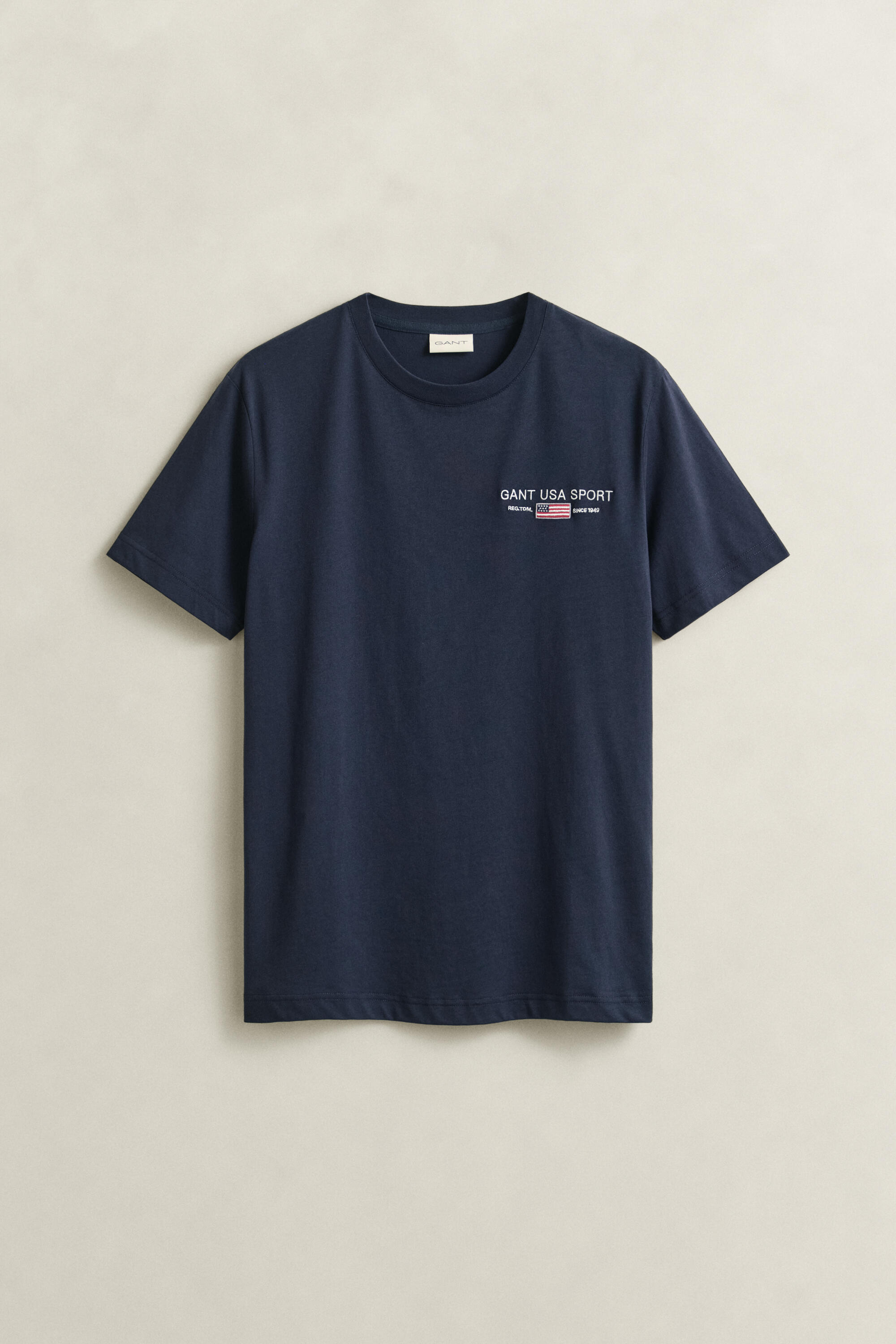 Gant Herren - Graphic T-Shirt Evening Blue - Gr. - Xl