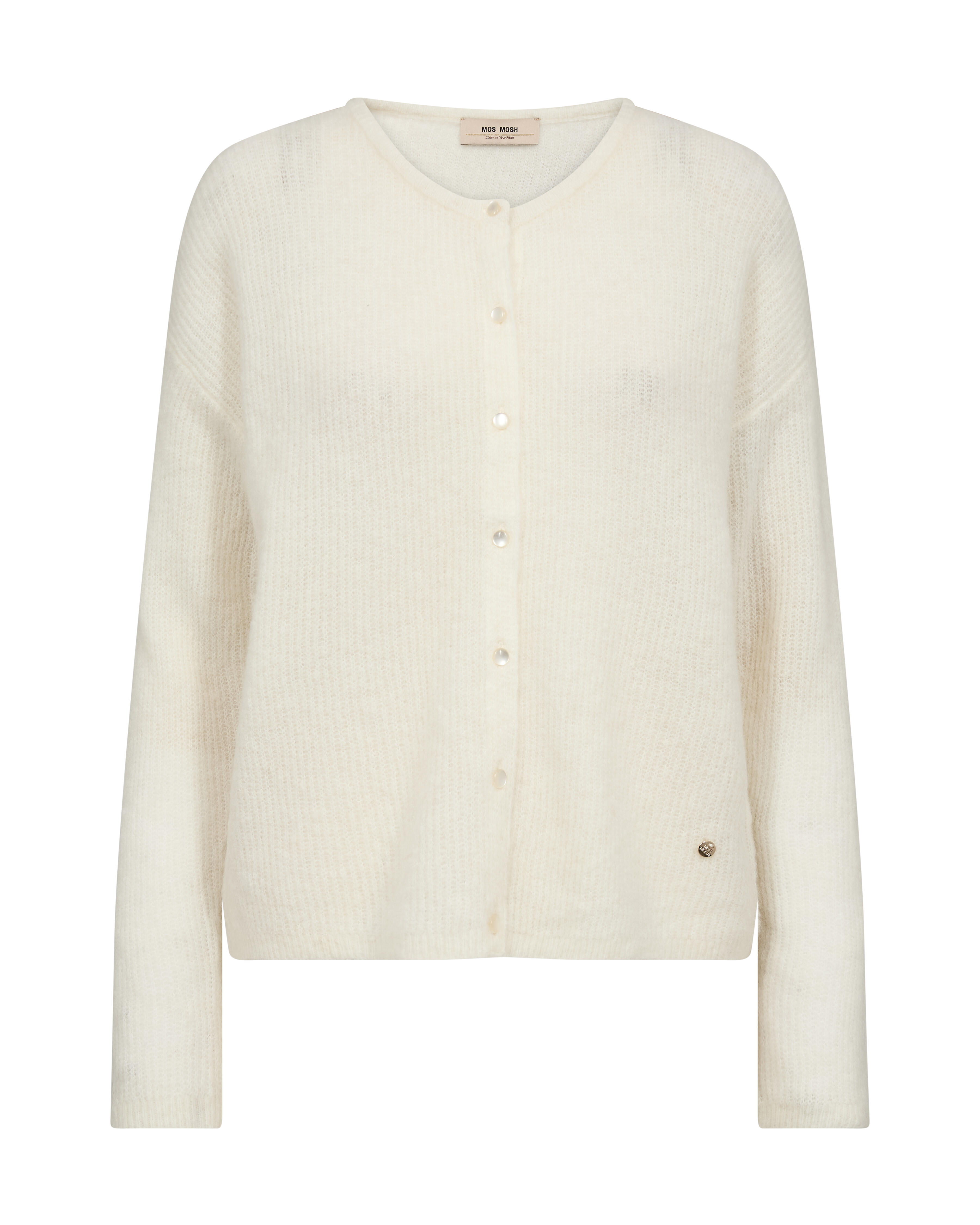Mos Mosh - Mmalmine Strickjacke - Knitwear - Damen - Beige - S - Bild 3