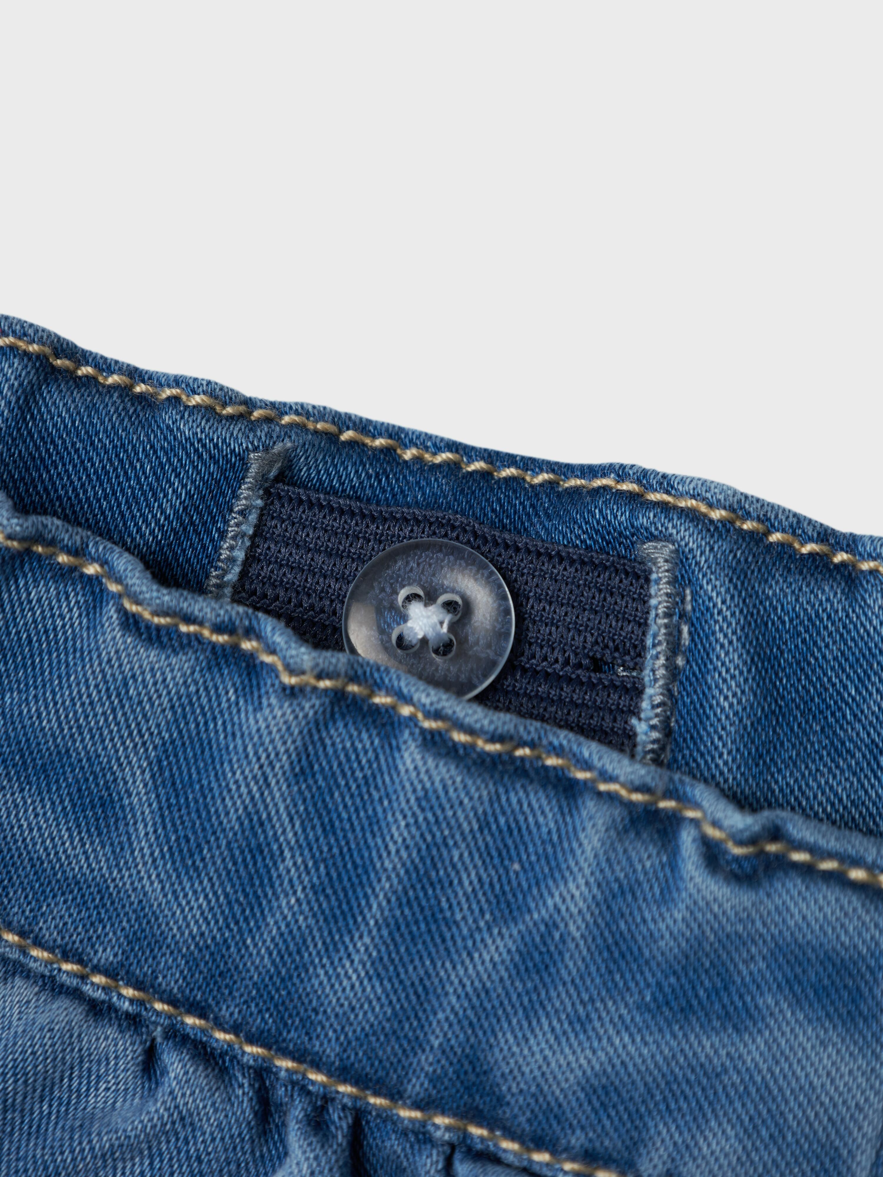 Name It Nbfrose Loose R Jeans 1550-To Noos, Medium Blue Denim - Bild 2