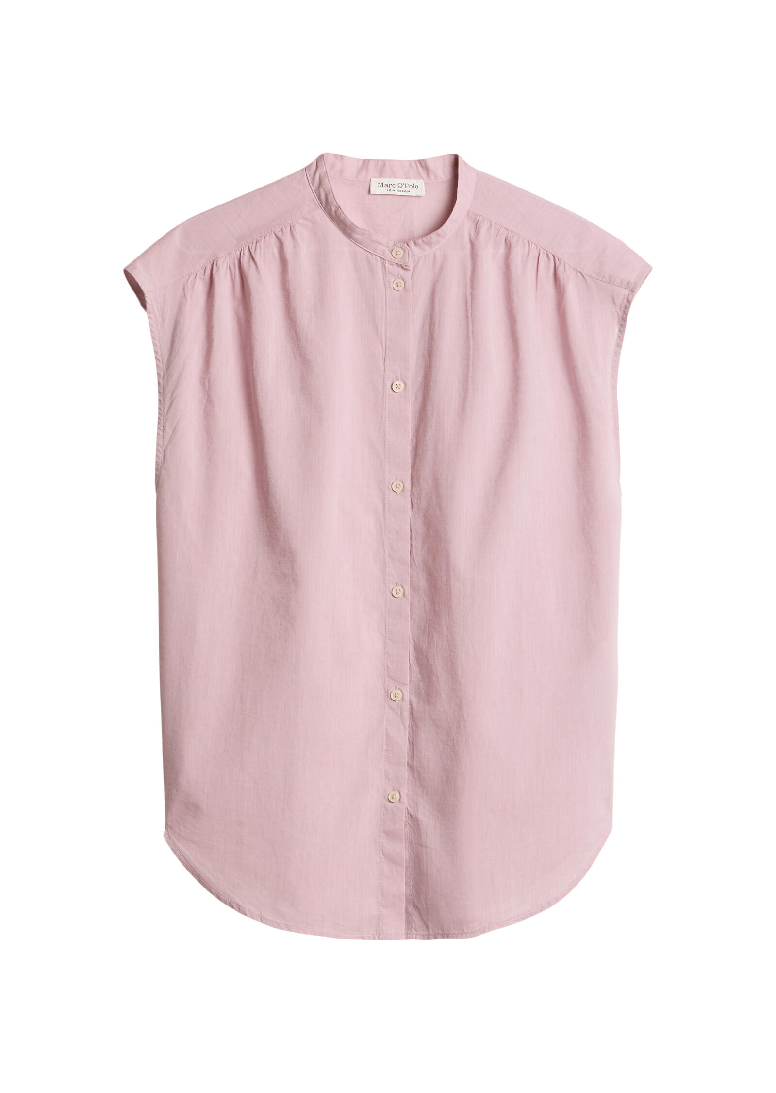 Marc O'polo Casual - Ärmellose Bluse Relaxed Mild Rose - Gr. - 38