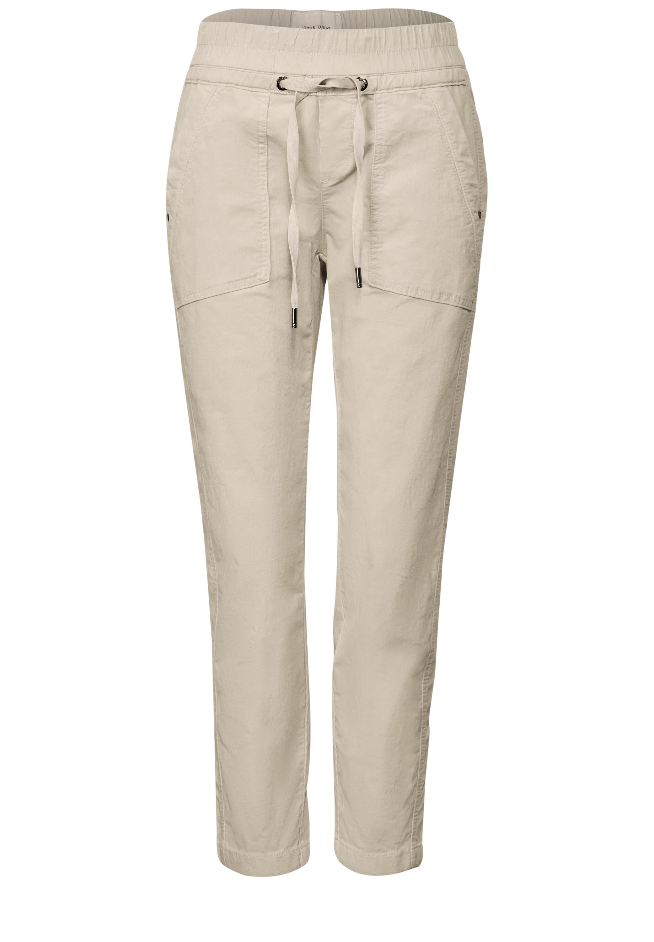Street One Beige Loose Fit Cordhose Damen - Image 2