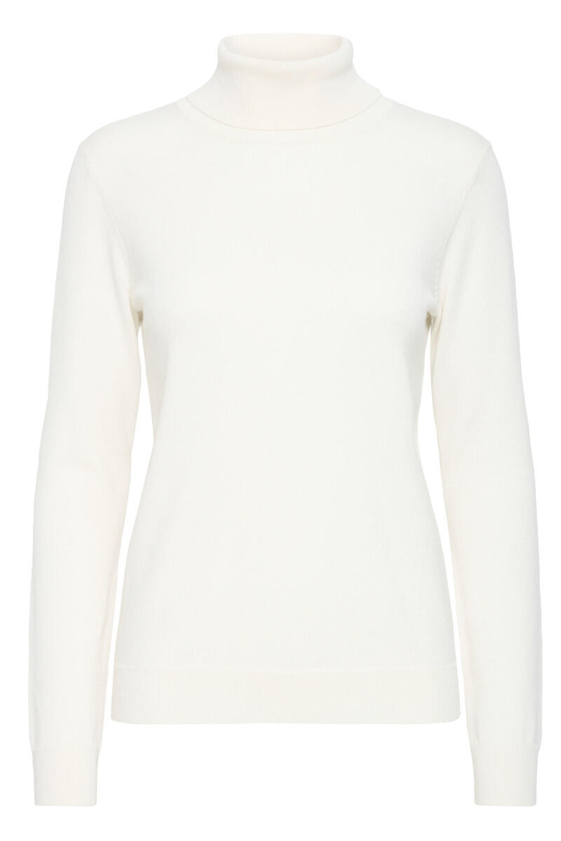 Ichi Damen Rollkragenpullover Beige Gr. Extra Klein - Bild 3