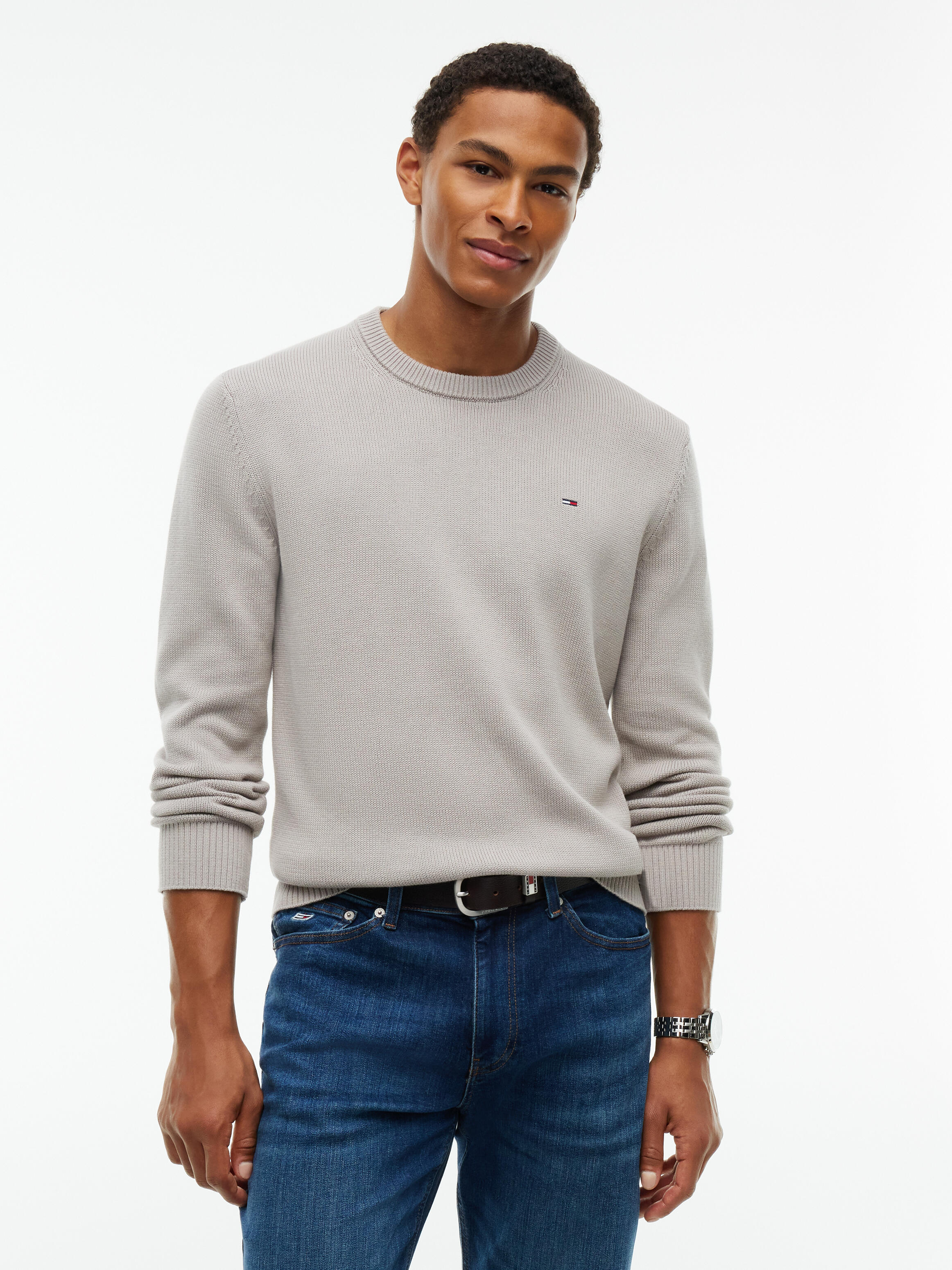 Tommy Jeans Herren Pullover Sweater Slim Fit - Bild 2