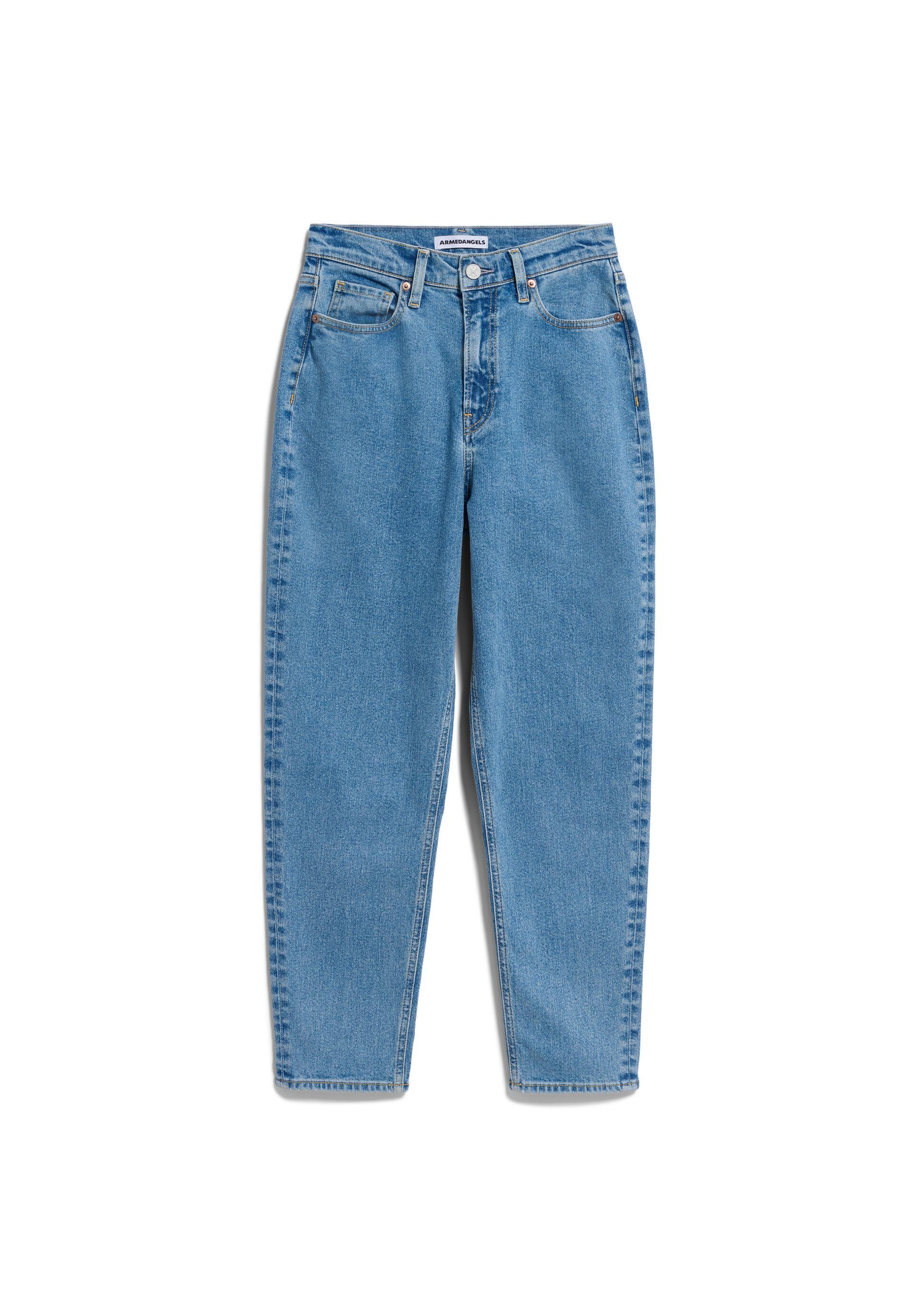 Armedangels Damen Bleu Jeans Mairaa Mom - Bild 3