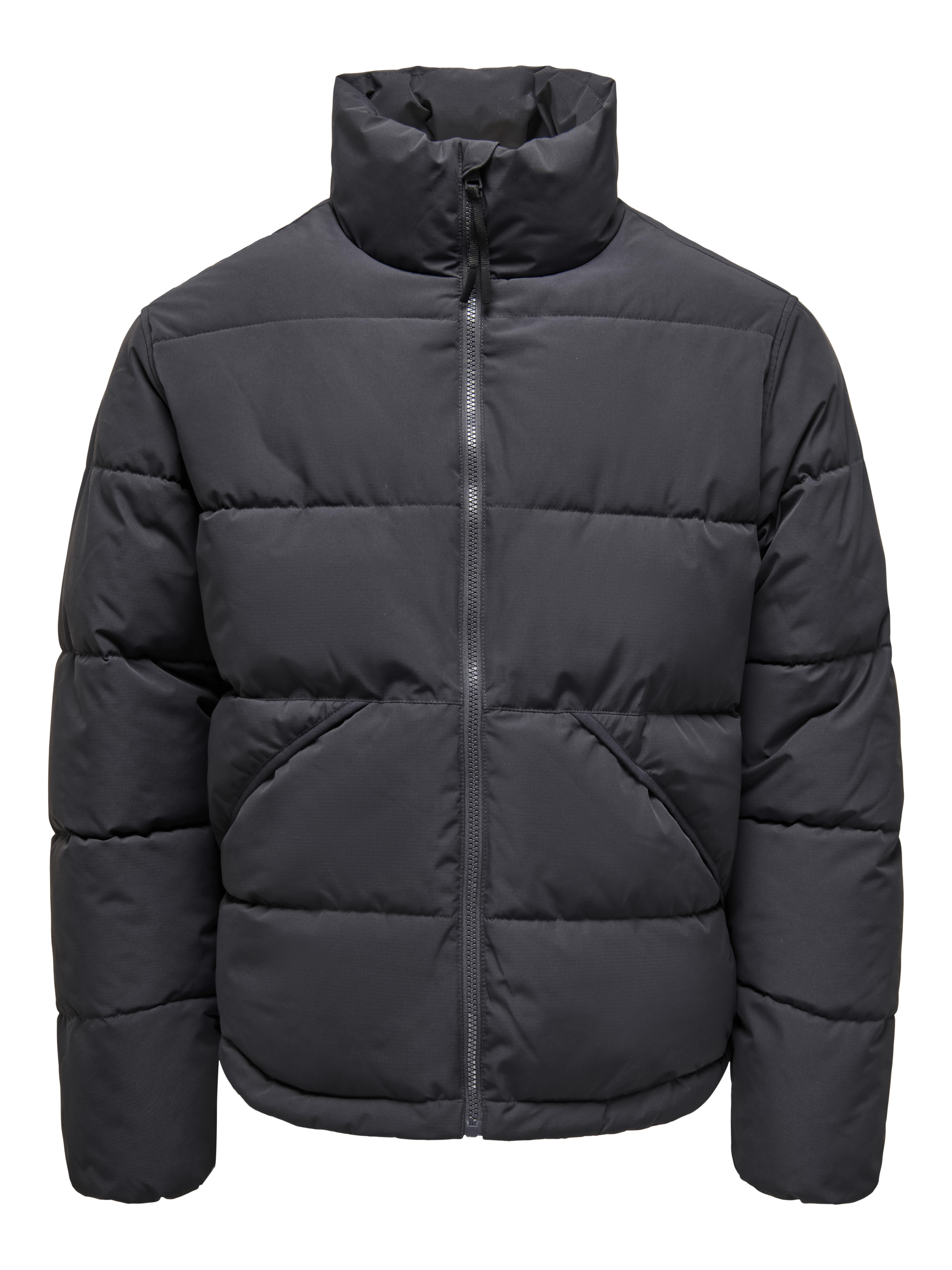 Only & Sons Herren Schwarz – Oversize-Steppjacke In - Bild 5